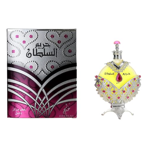 Khadlaj Perfumes Hareem Al Sultan Silver Floral Rose Musky Sweet Woody Long - Thumbnail 2