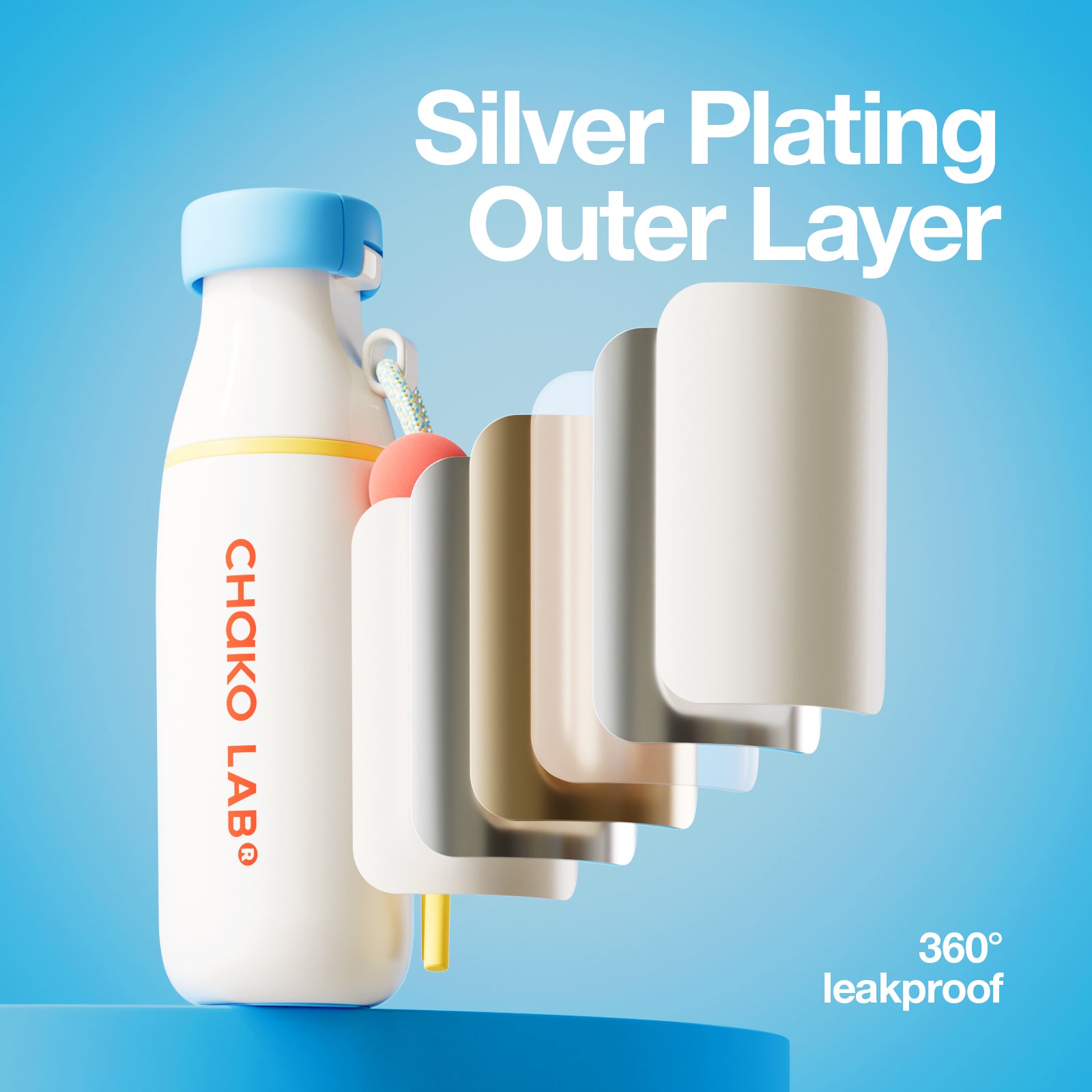 MilkMate Tumbler-Orange - Thumbnail 6