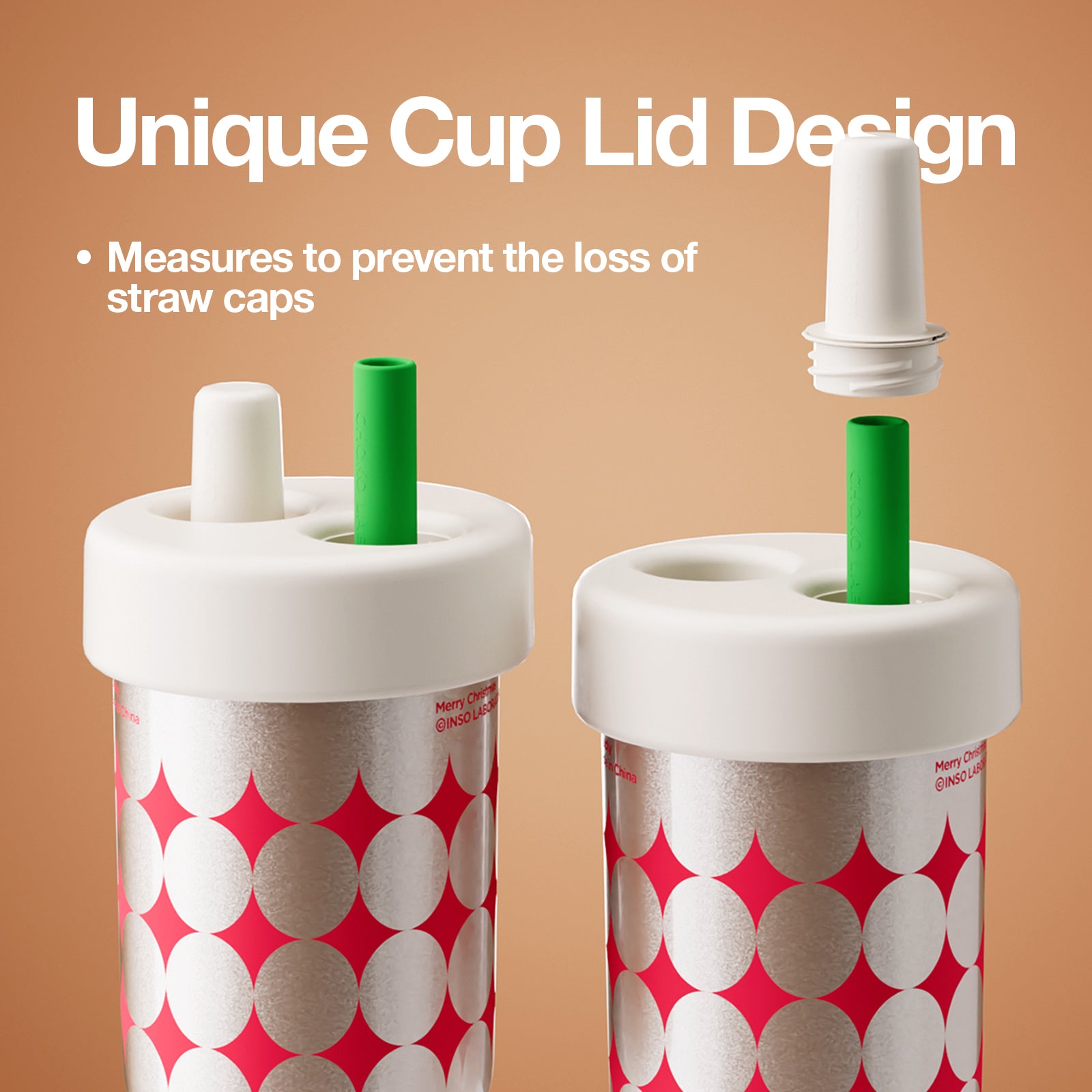 Bobo Tumbler With Ceramic Coating-White - Thumbnail 6