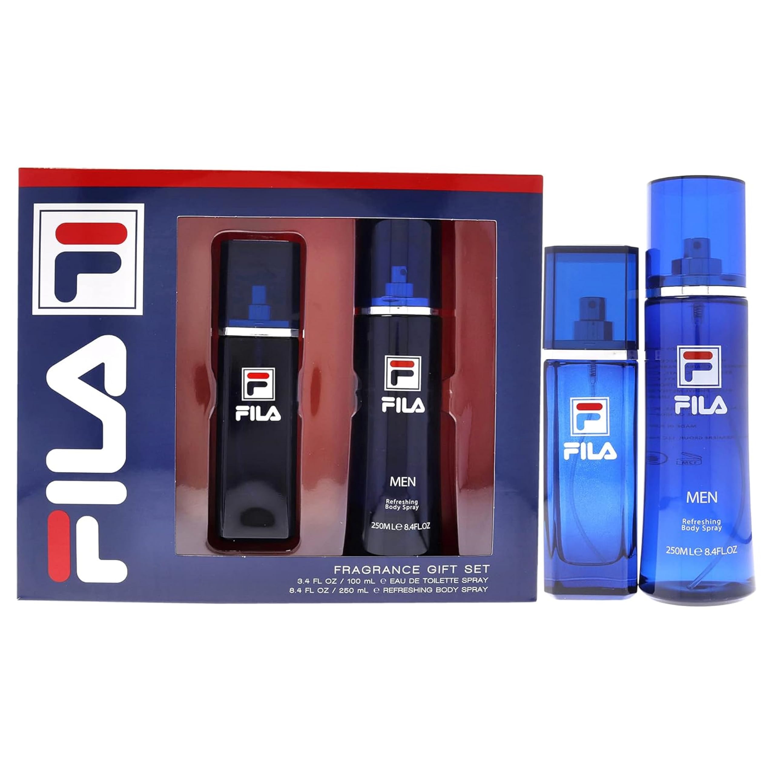 FILA (M)(W/B)2PC SET(3.4oz EDT SP,8.4oz Body SP)