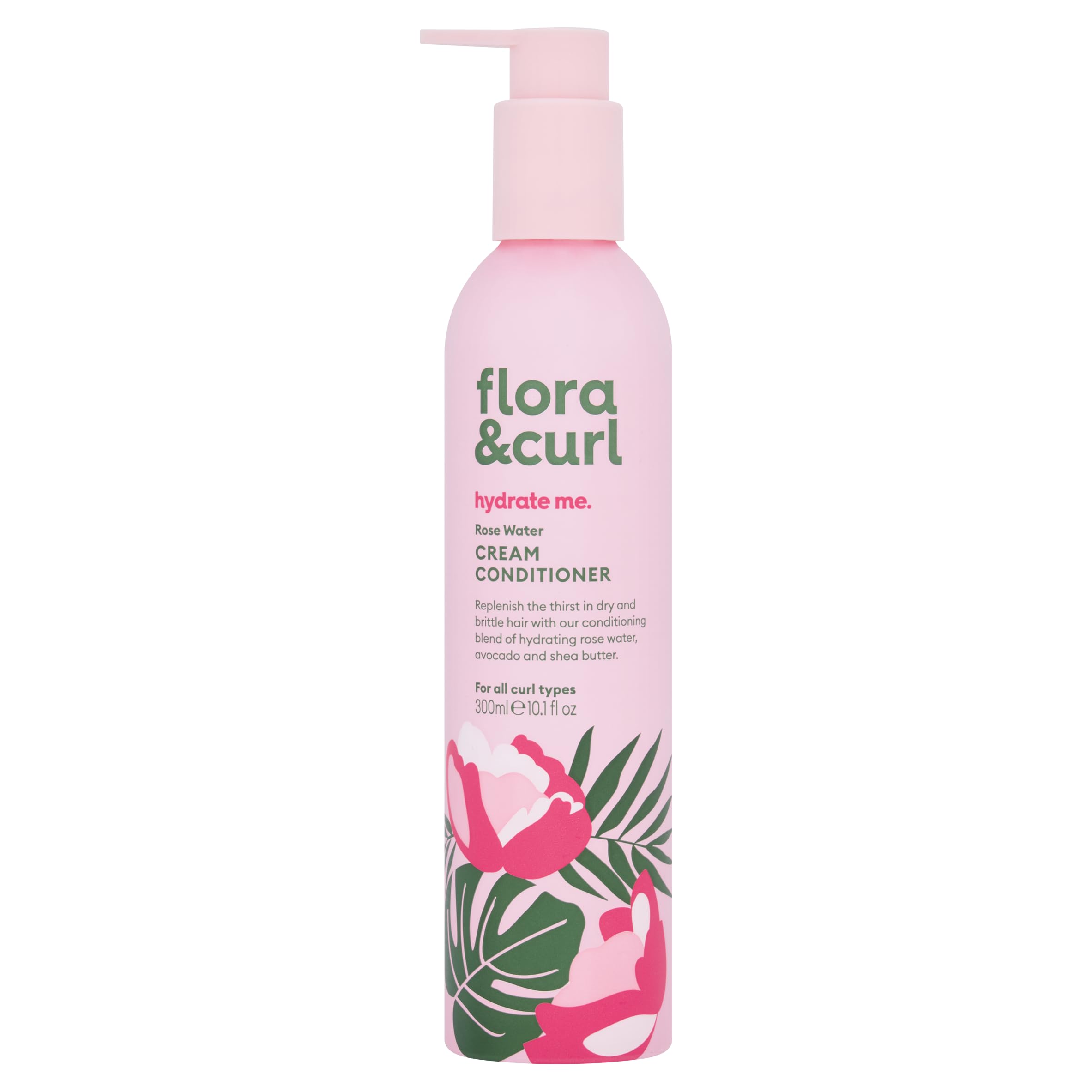 Flora Curl Rosewtr Crm Cd 10.1z