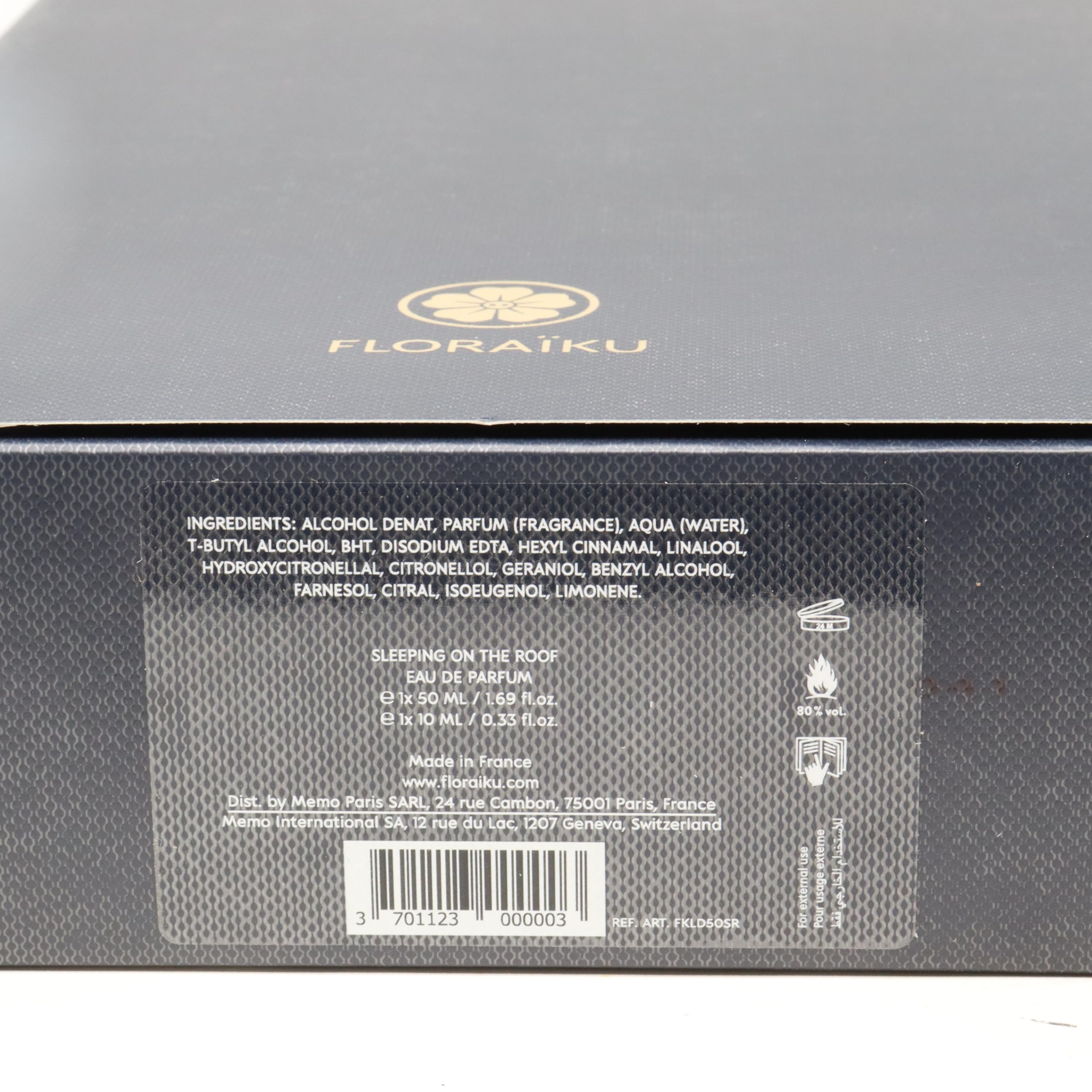 [Set] Floraiku Sleeping On the Roof for Everyone Set + | Unisex With Verbena Orange - Thumbnail 3