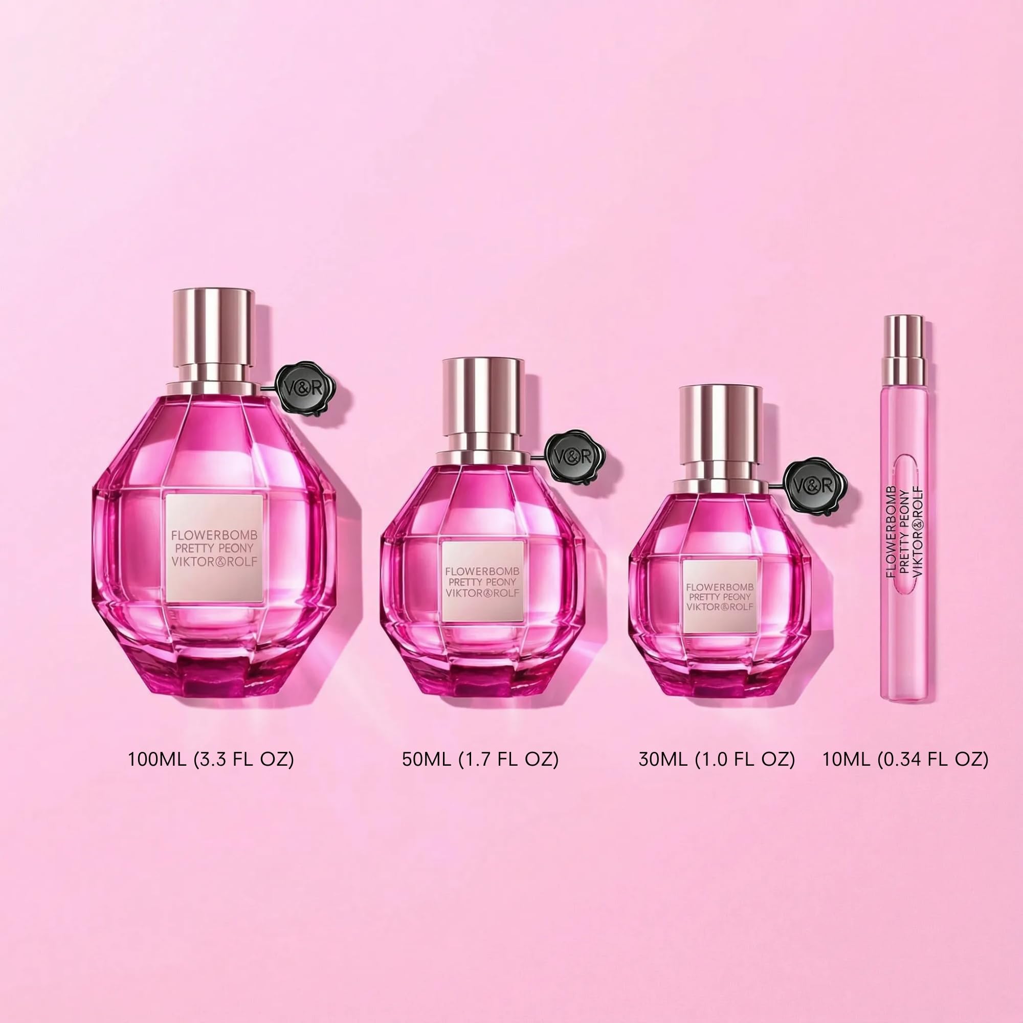 Flowerbomb Pretty Peony 3.4 L France 12pcs Bybox EDP - Thumbnail 3