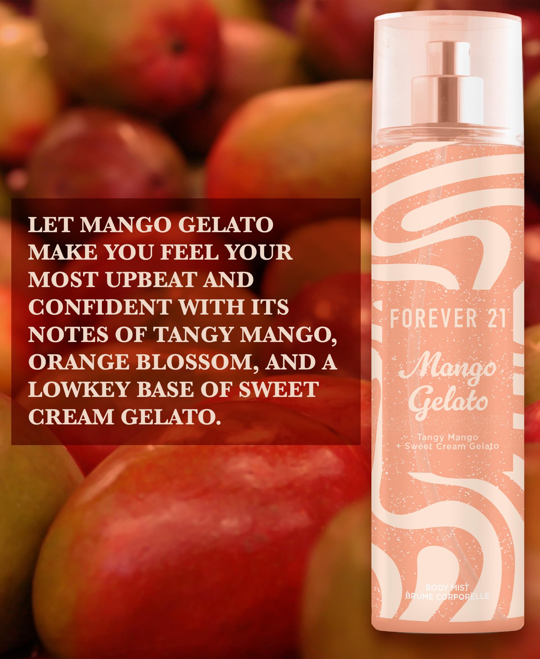 [Body Mist] Mango Gelato Body 8 Fl. Oz. By Forever 21 - Thumbnail 2