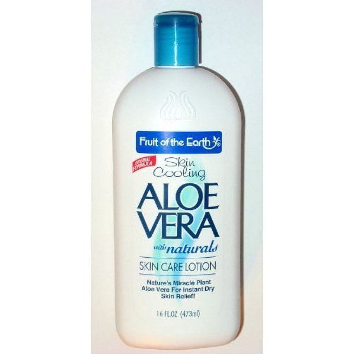 Fruit of the Earth Aloe Vera Skin Care Lotion . 16 oz