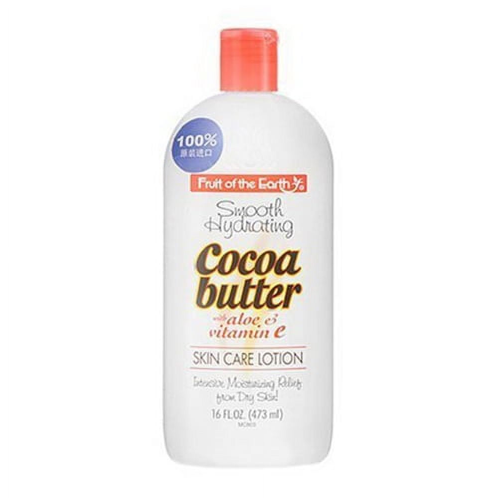 Fruit of the Earth Smooth Hydrating Cocoa Butter With Aloe and Vitamin E Skin