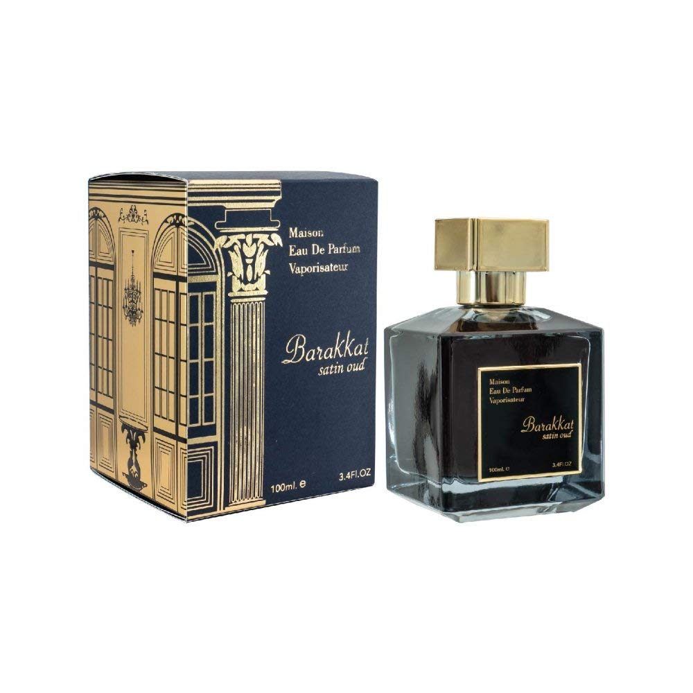 Youshah Perfumes Maison Barakkat Satin Oud By World for Unisex Unisex EDP 3.4 oz