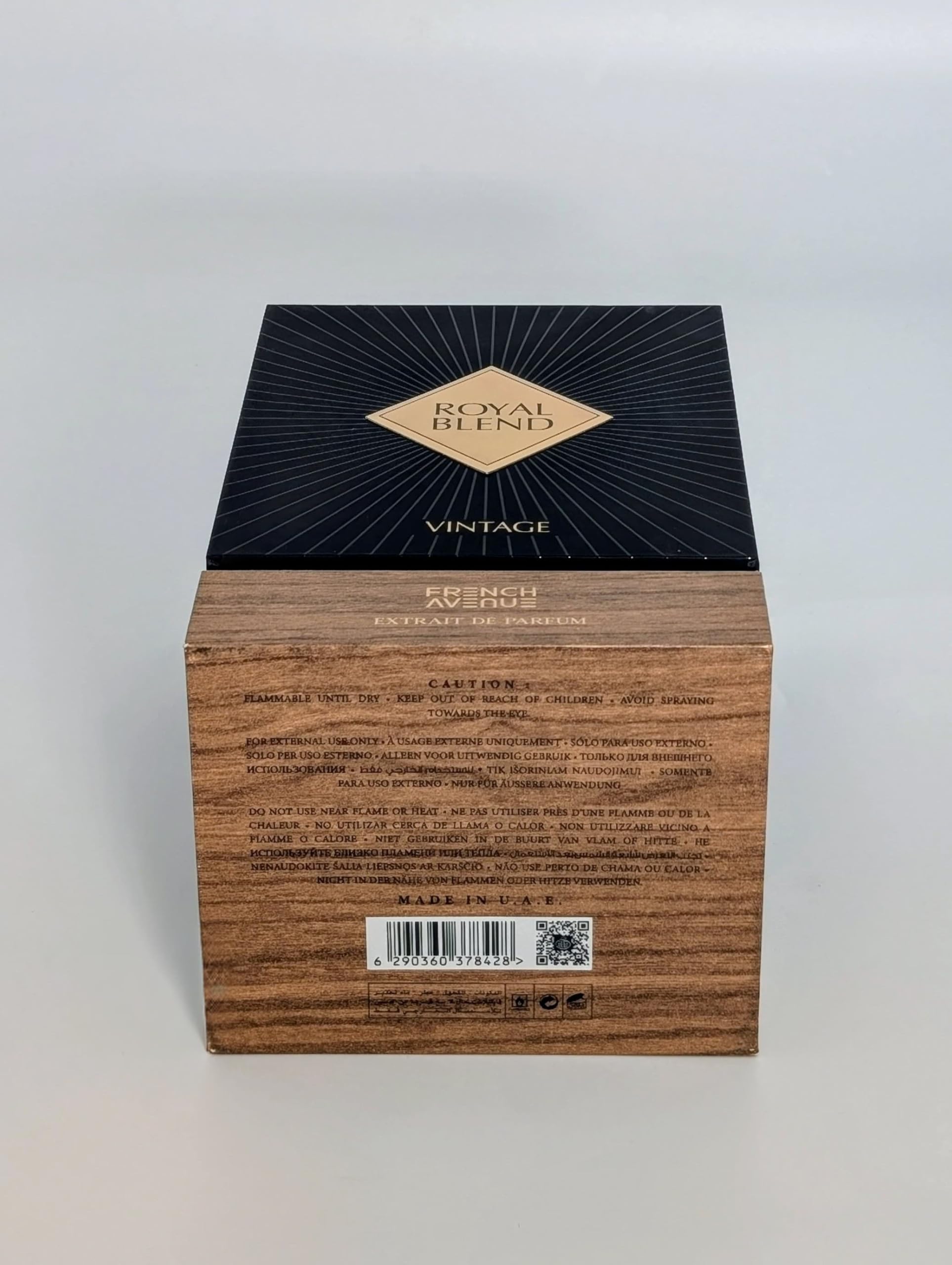 World French Av Royal Blend Vintage 3.4 U United Arab Emir. 24pcs Bybox EDP - Thumbnail 2