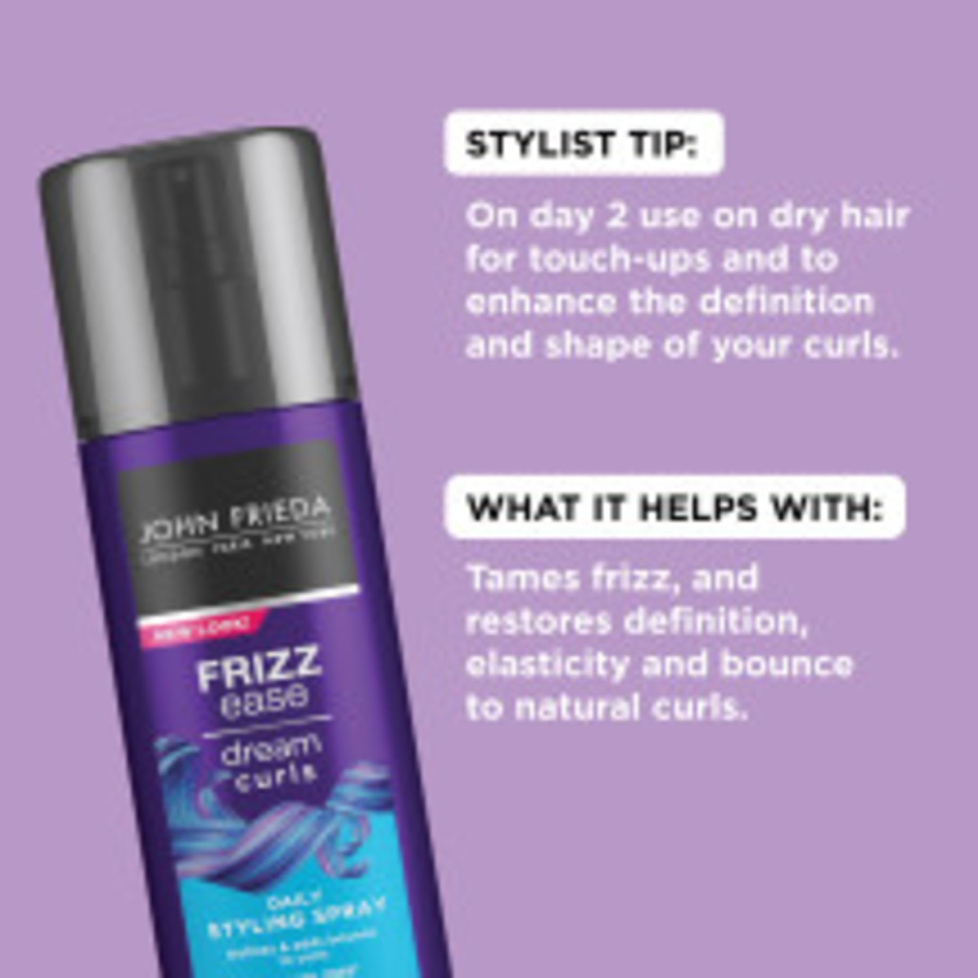John Frieda Frizz Ease Dream Curls Daily Styling 6.7 oz - Thumbnail 2
