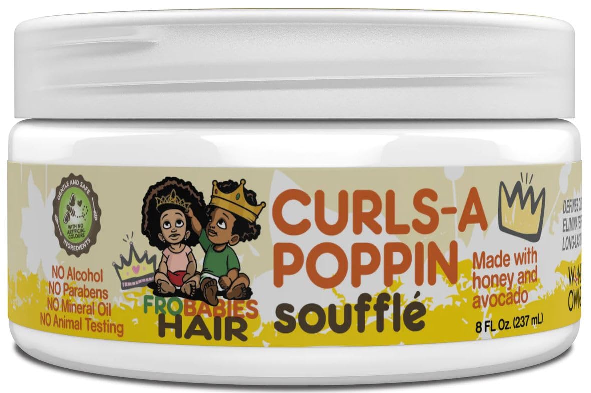 Frobabies Hair Curls A Poppin Soufflé 8 oz - Thumbnail 3