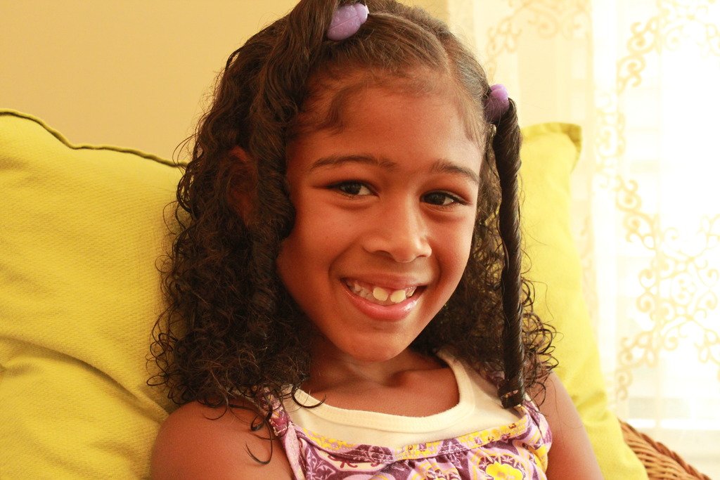 Gabby Sweet Pea Double Face Double Snap Barrette White5 - Thumbnail 3