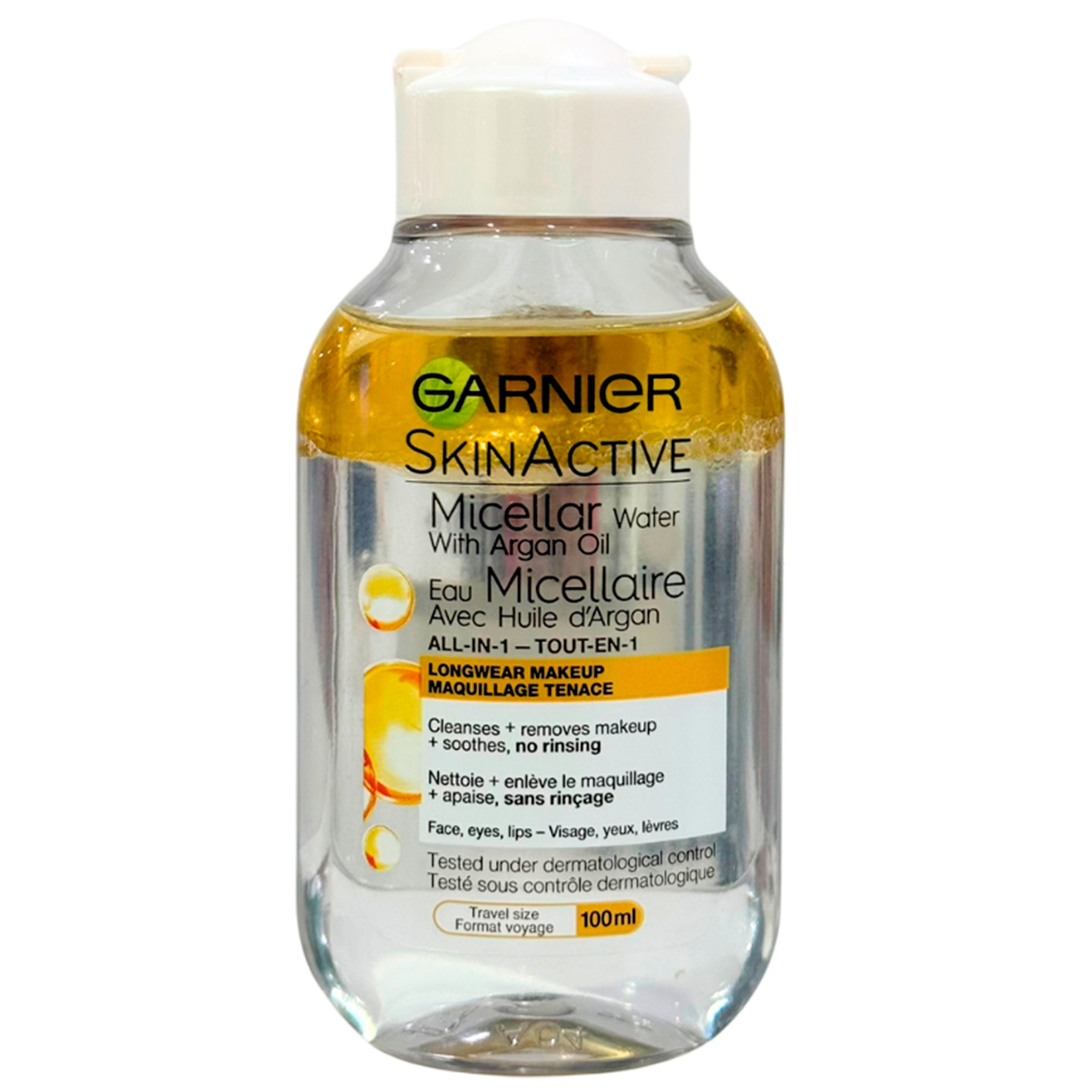 (6-pack) Garnier Micellar Water With Argan Oil Cleanser 100ml - Thumbnail 2