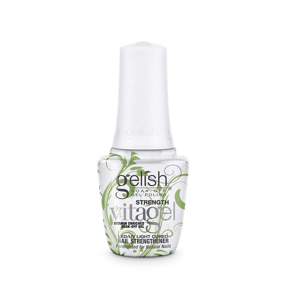 Gelish Vitagel Strength Nail Strengthener Base Coat Vitamin Infused Natural
