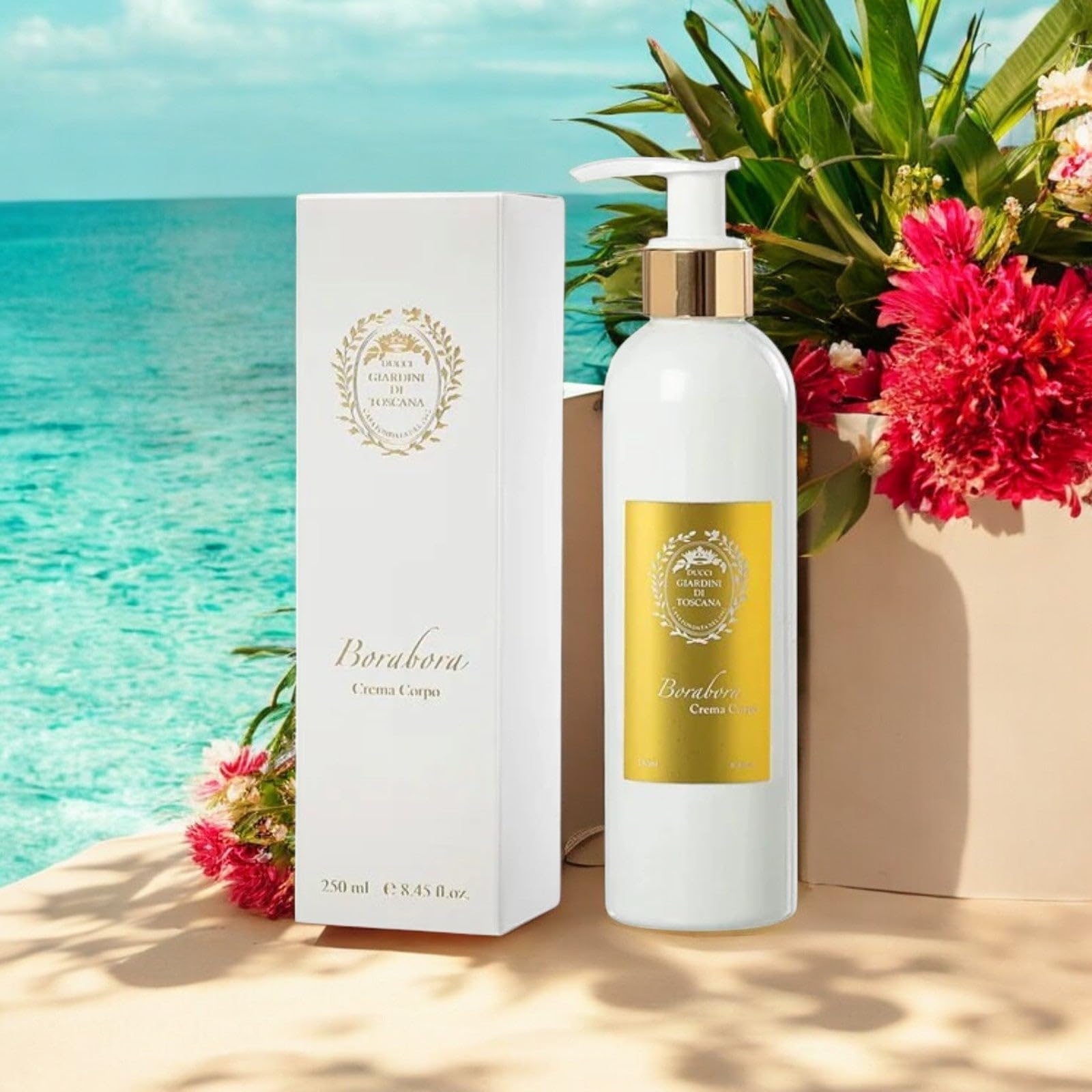 [Body Lotion] Giardini Di Toscana Bora Bora 8.4 Body Lotion Italy 1pcs Bybox - Thumbnail 3