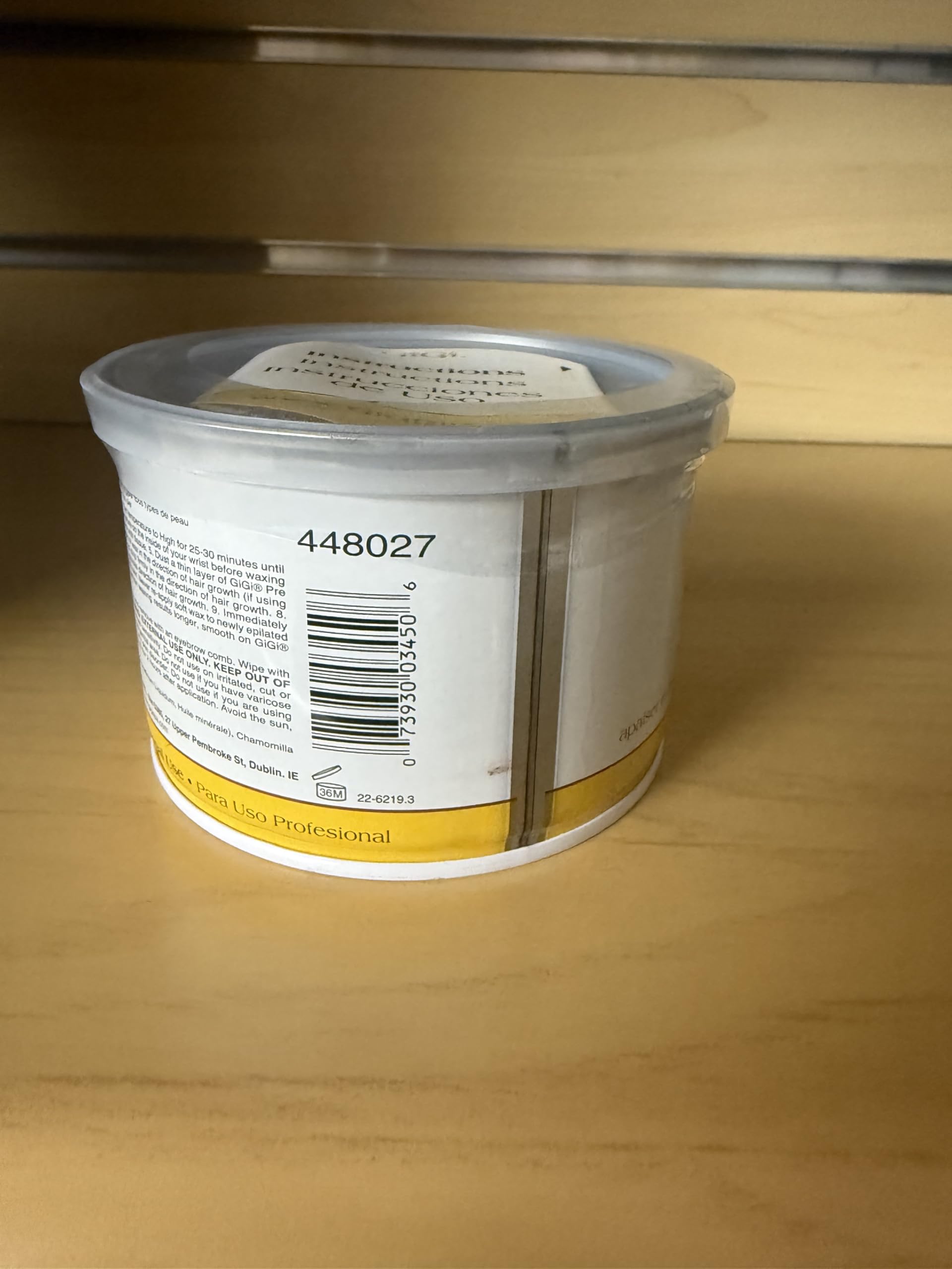 Gigi Azulene Soft Wax for Hair Removal Soothing Full Body Wax for Normal Skin 1 - Thumbnail 2