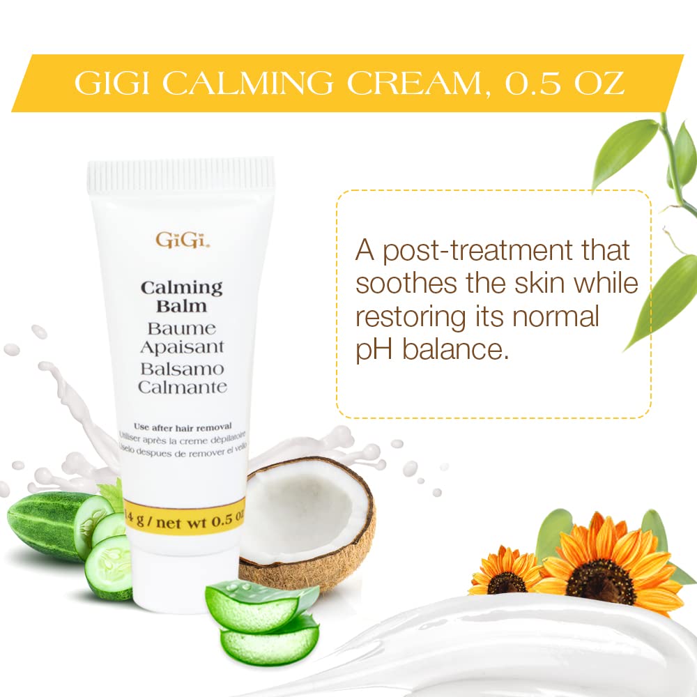 Gigi Hair Removal Cream With Calming Balm for Legs and Bikini Area - Thumbnail 3