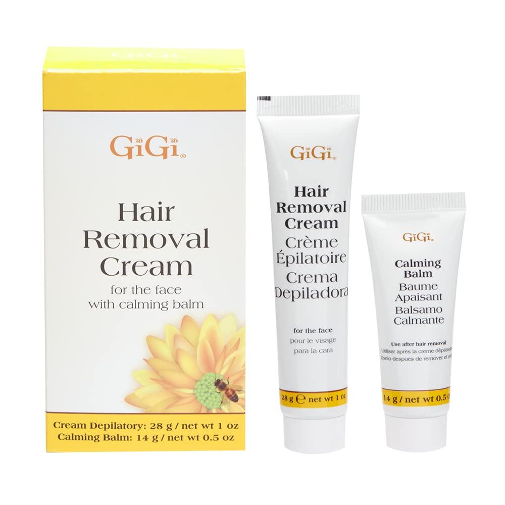 Gigi Hair Removal Cream for the Face and Calming Balm Set