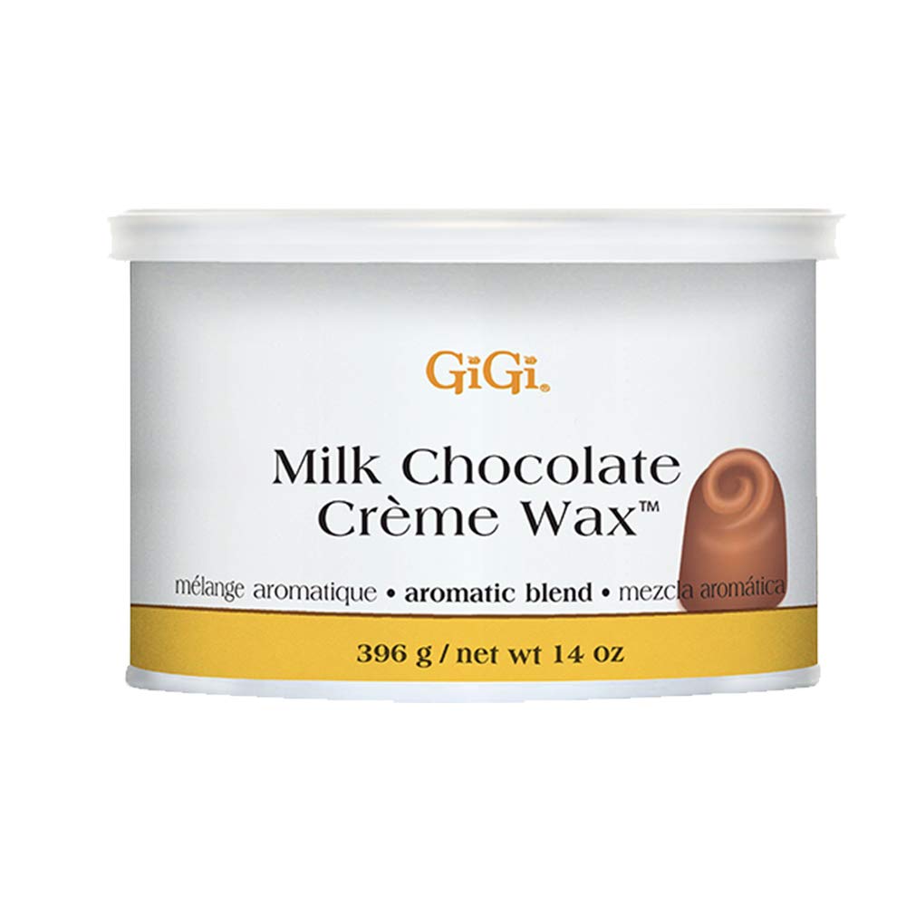 Gigi Milk Chocolate Crème Hair Removal Wax Soft Wax for Coarse Hair With Cocoa