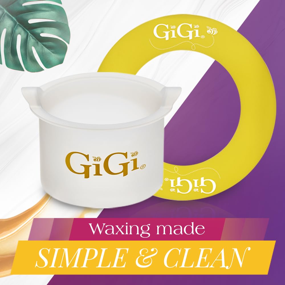 Gigi Reusable Container With Clean Collar Silicone Wax Pot Liner for Wax Warmer - Thumbnail 3
