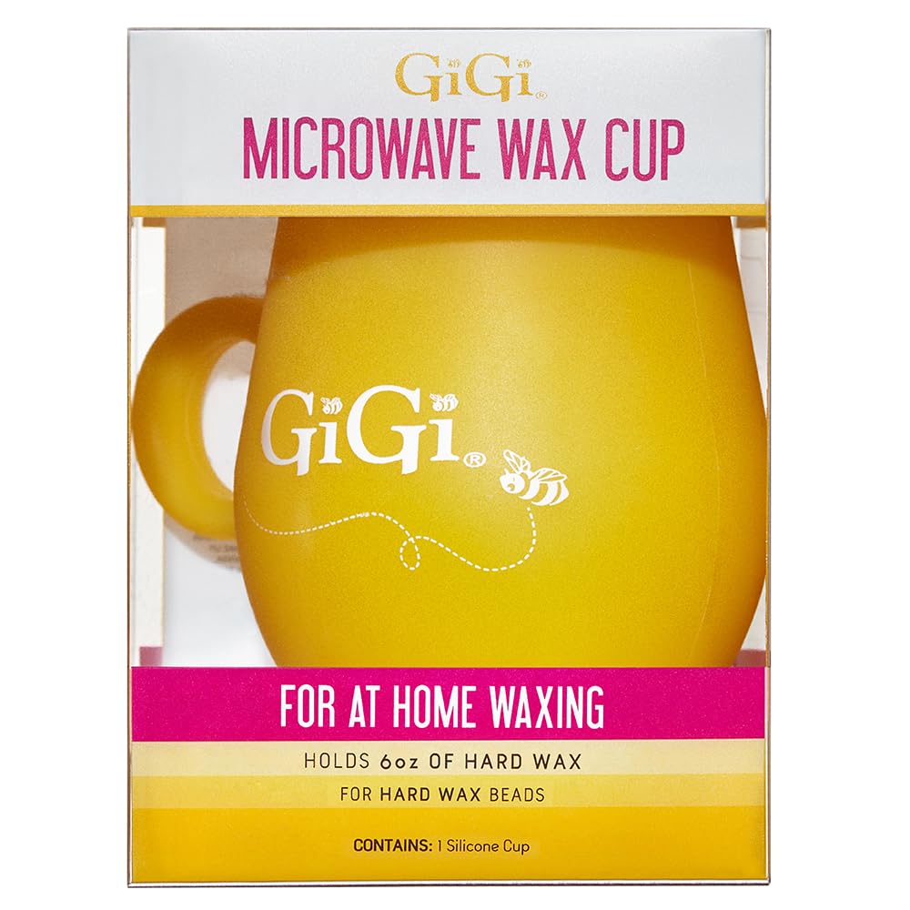Gigi Microwave Wax Cup for Hard Wax Beads Silicone Cup