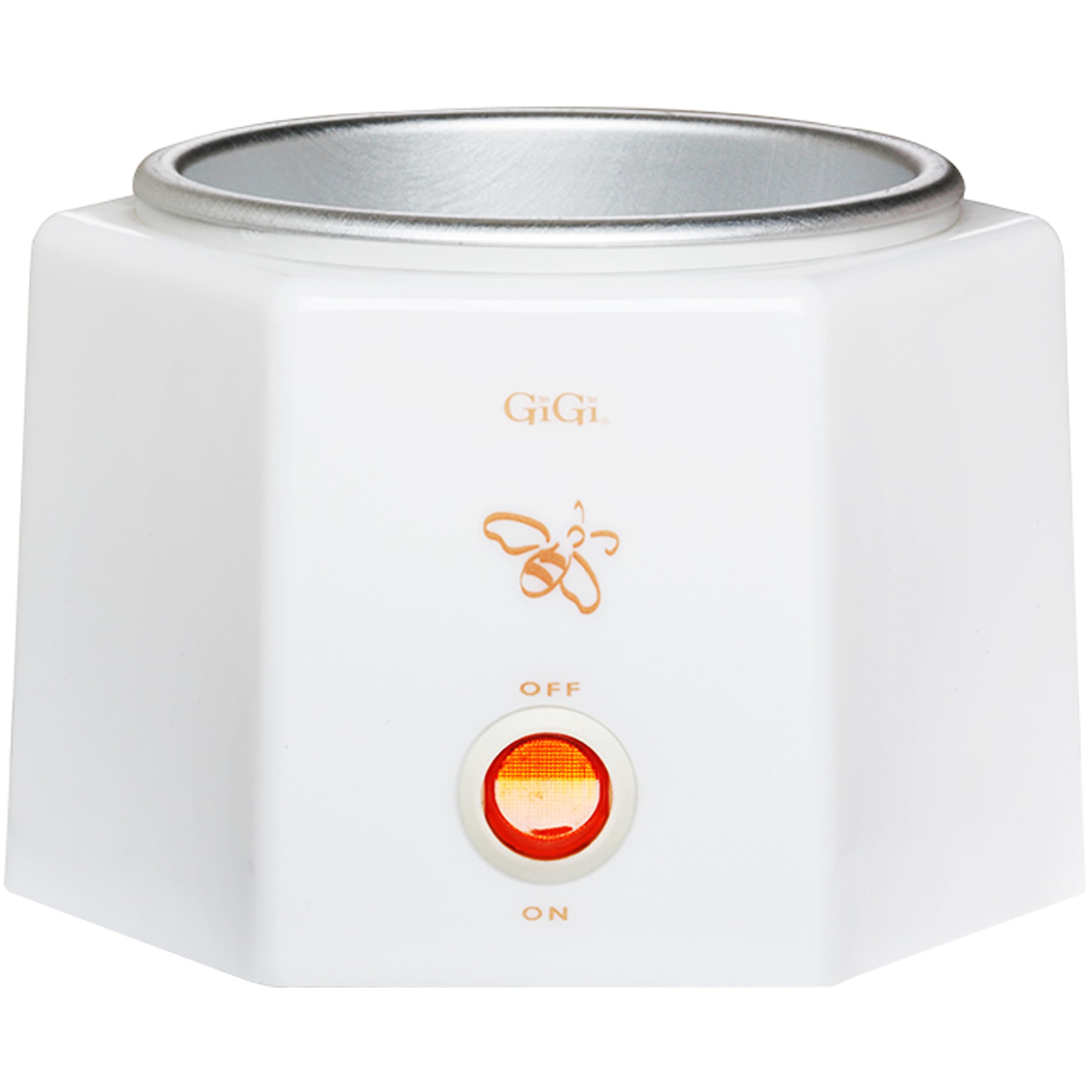 Gigi Hair Removal Wax Warmer Waxing Kit Space Saver Compact Accomodates and Wax