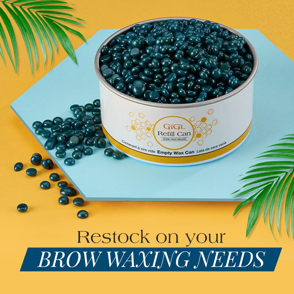 Gigi Wax Refill Kit Azulene Hard Wax Beads for Hair Removal Sensitive Skin Face - Thumbnail 3