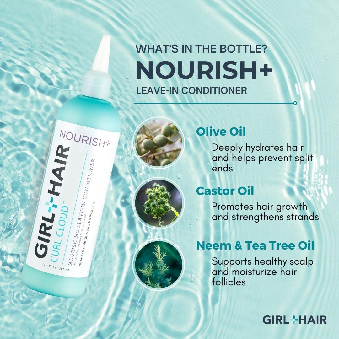 G+h Nourish+ Moisturizing Leave In Conditioner | Shea Butter Tea Tree Oil | - Thumbnail 3