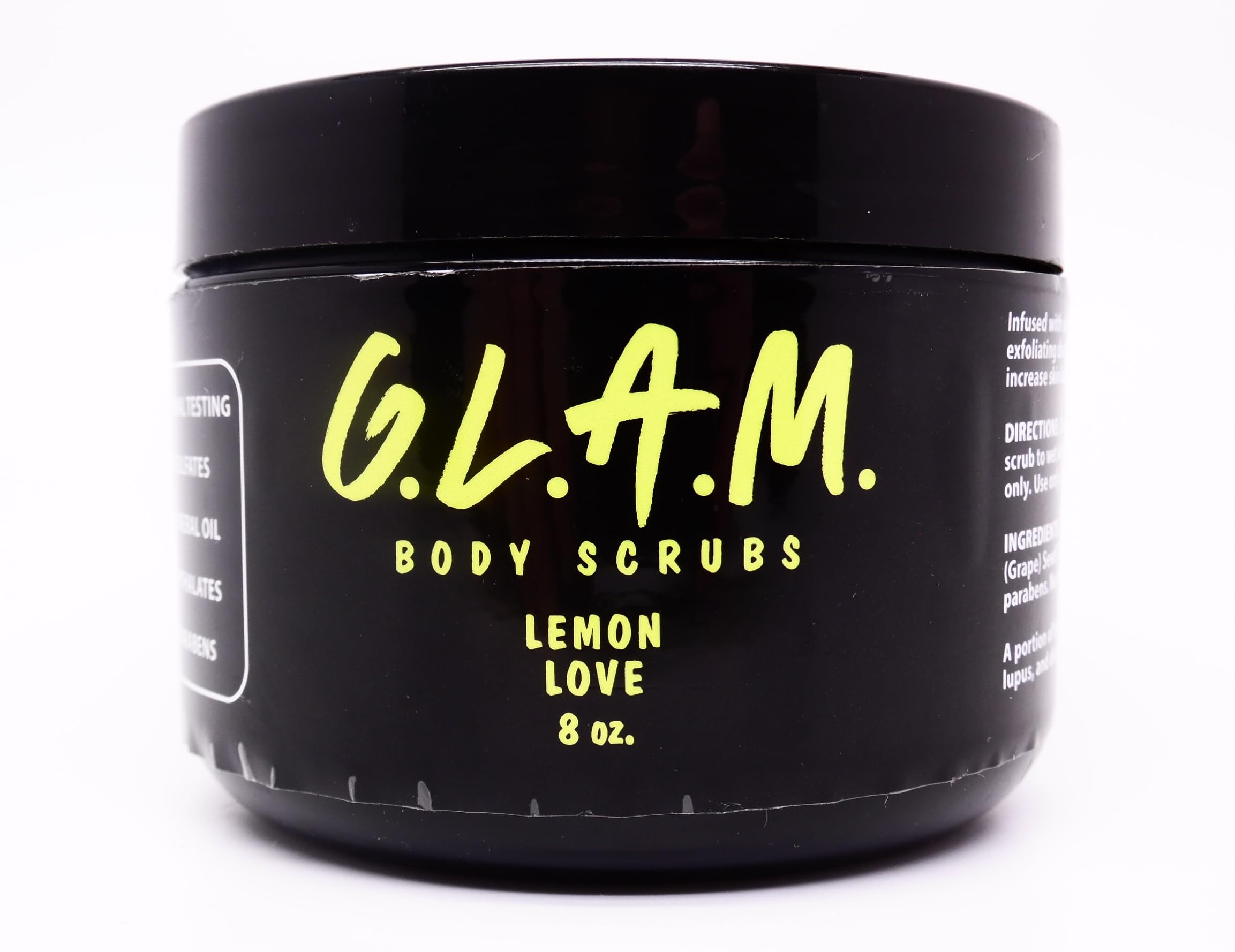 Glam Body Scrubs Lemon Love