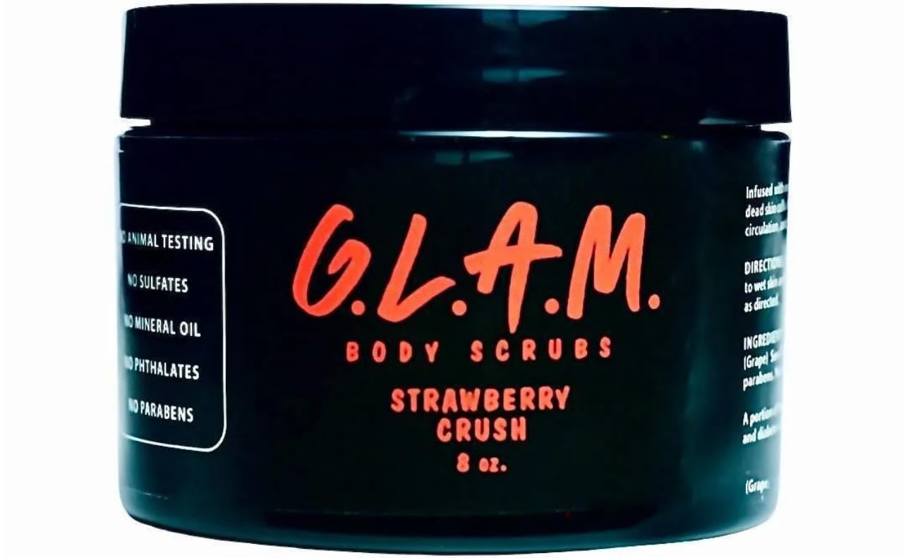 G.l.a.m. Body Scrubs Strrawberry Crush