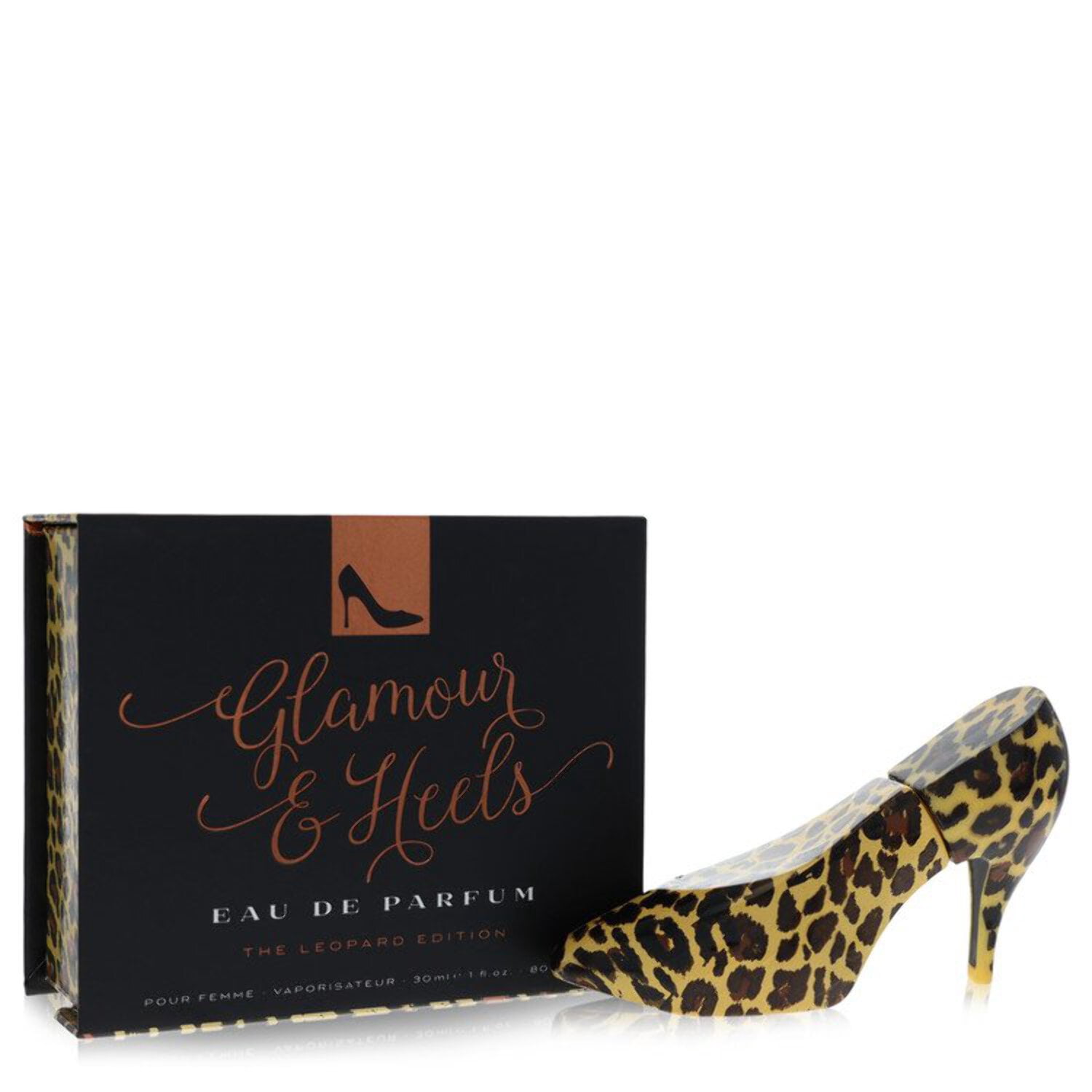 GLAMOUR & HEELS THE LEOPARD EDITION(W)(W/B)EDP SP 1.0oz(S/R)