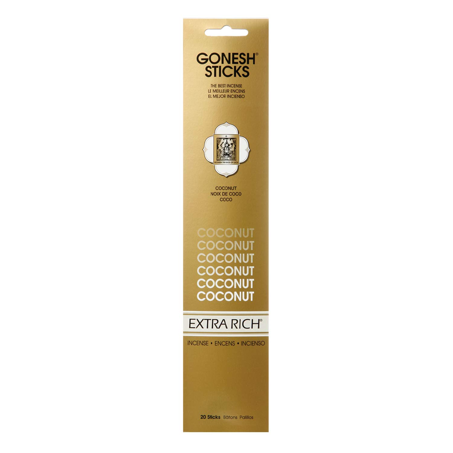 Gonesh Goxrco Extra Rich Collection Coconut Incense Sticks