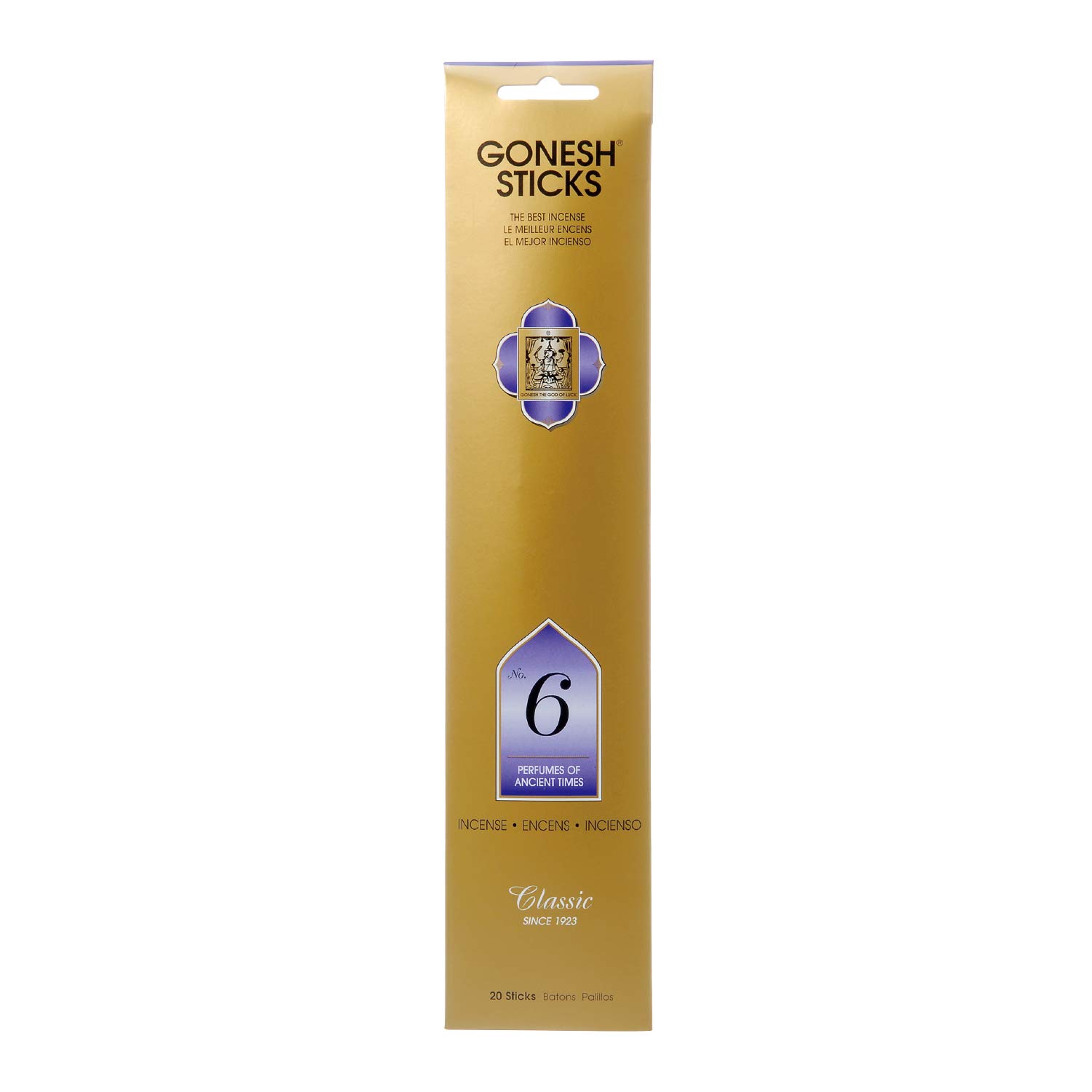 Gonesh Gost06 No.6 Perfumes of Ancient Times Incense Sticks