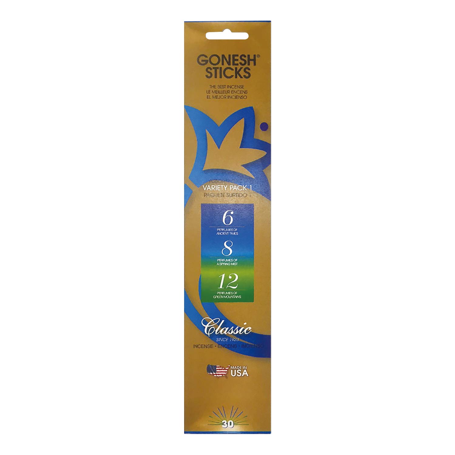 Gonesh Gostv1 Classic Variety 1 Incense Sticks