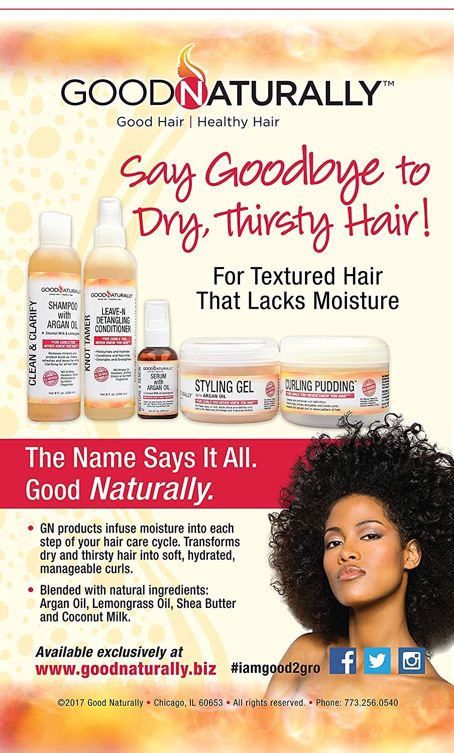 Good Naturally Curl Pudding With Argan Olive Oil Delivers Every Curly Haired