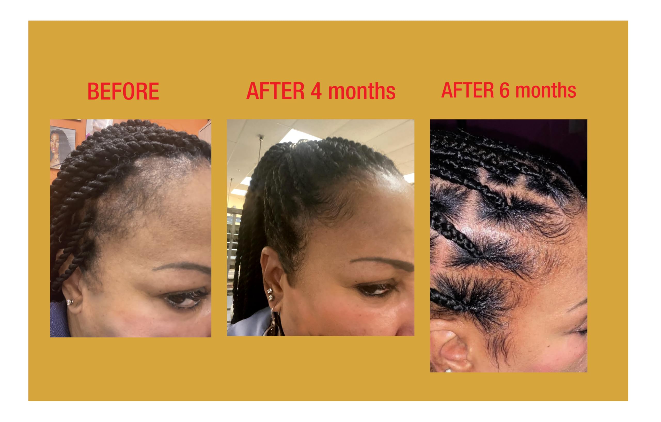 Gold Banner Beauty Products Good2gro Edge Control Gel | Instant Hold Moisture - Thumbnail 2