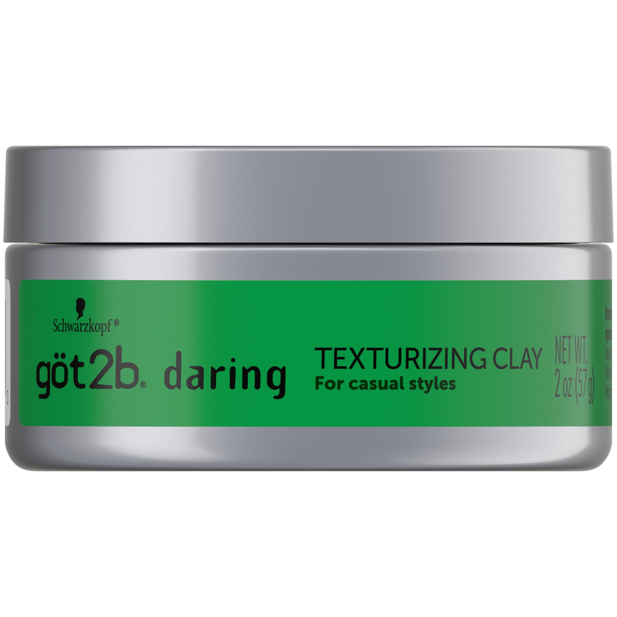 Got2b Daring Texturizing Clay 2 Fl Oz Matte Finish and High Hold Styling Hair