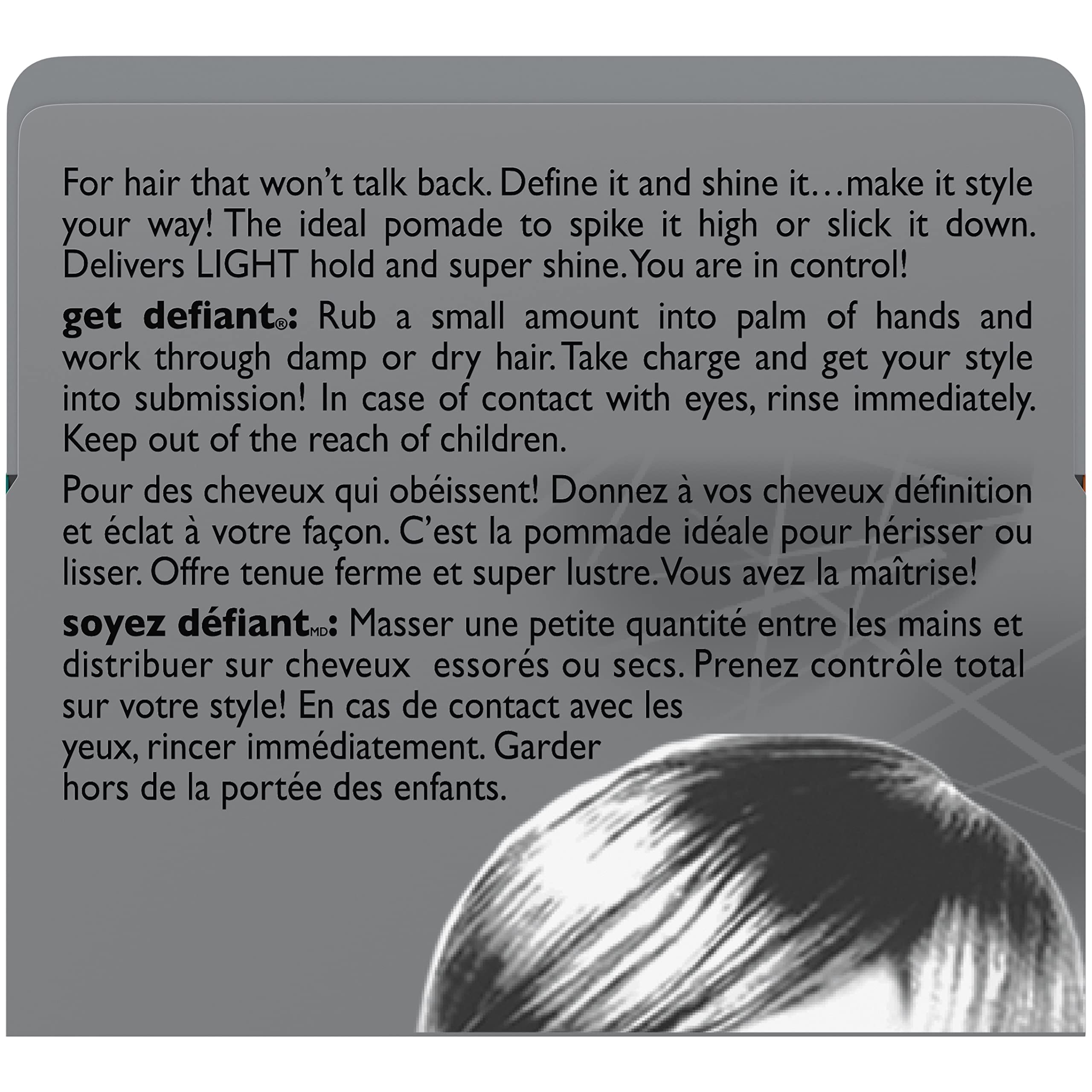 Got2b Defiant Define Shine Pomade 2 oz - Thumbnail 2