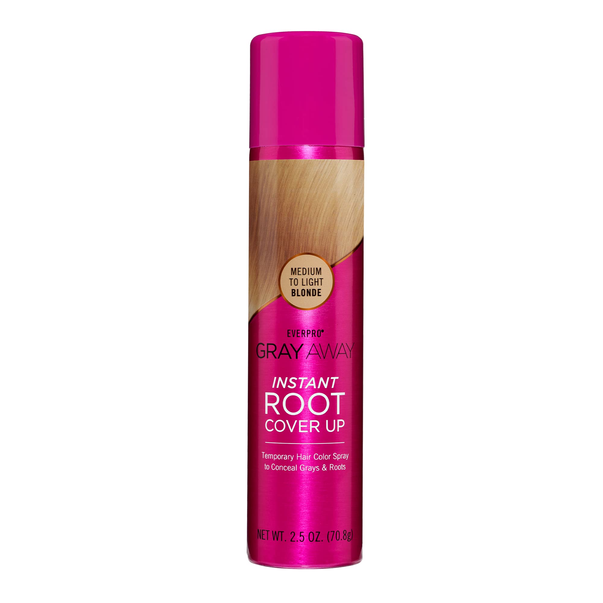 Everpro Gray Away Instant Root Cover Up Medium/light Blonde 2.5 oz - Thumbnail 2