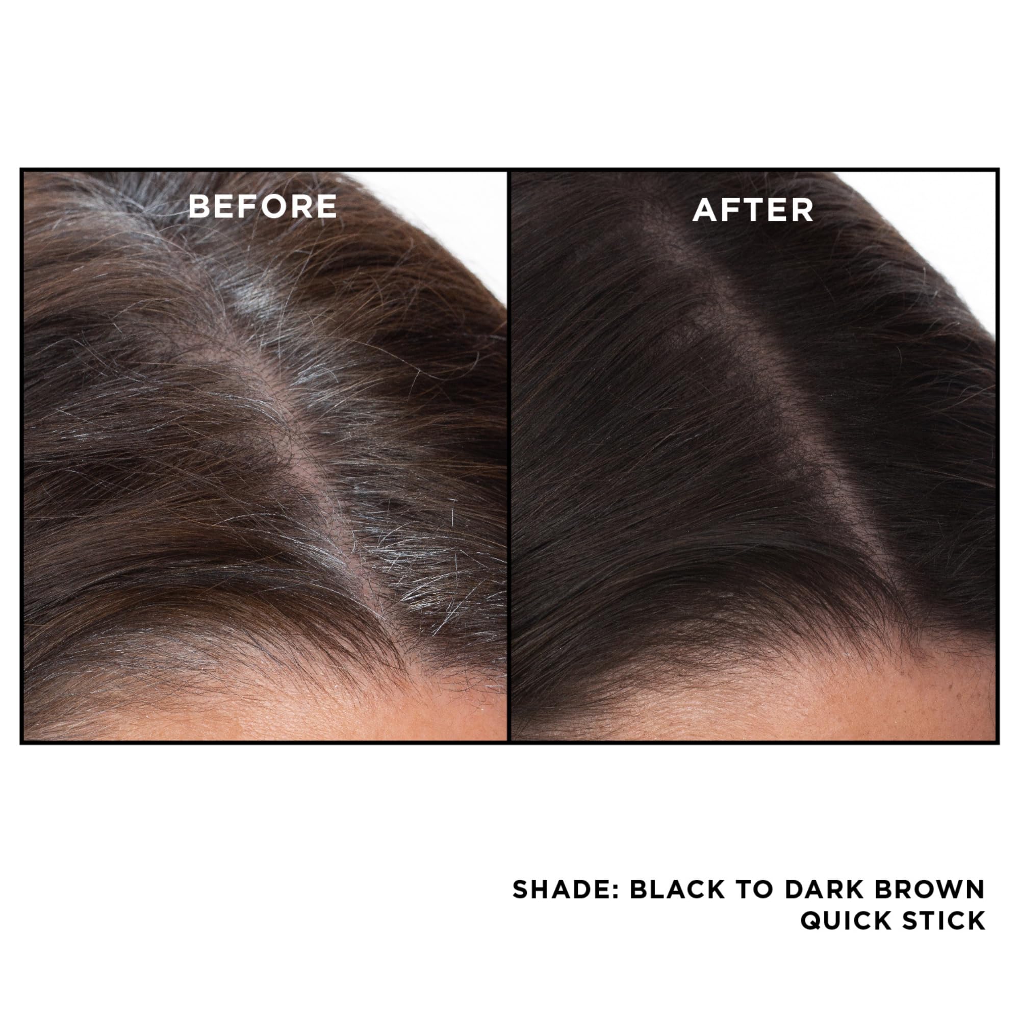 Everpro Gray Away Root Touchup Quick Stick Black/dark Brown 0.1 oz - Thumbnail 3