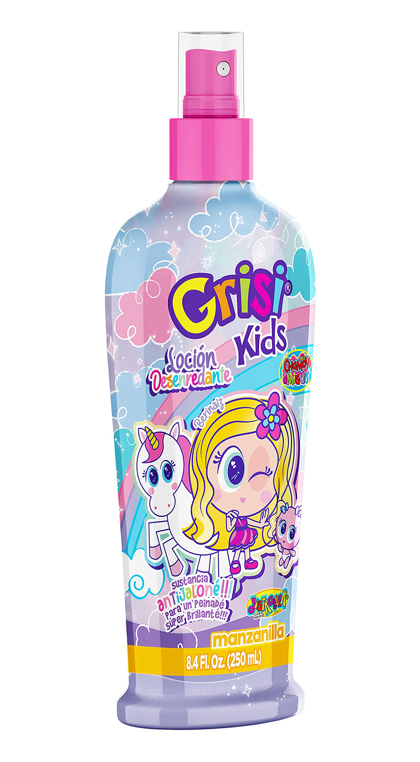 Grisi Kids Manzanilli Detangler Strawberry Fresa 8.4 oz - Thumbnail 2
