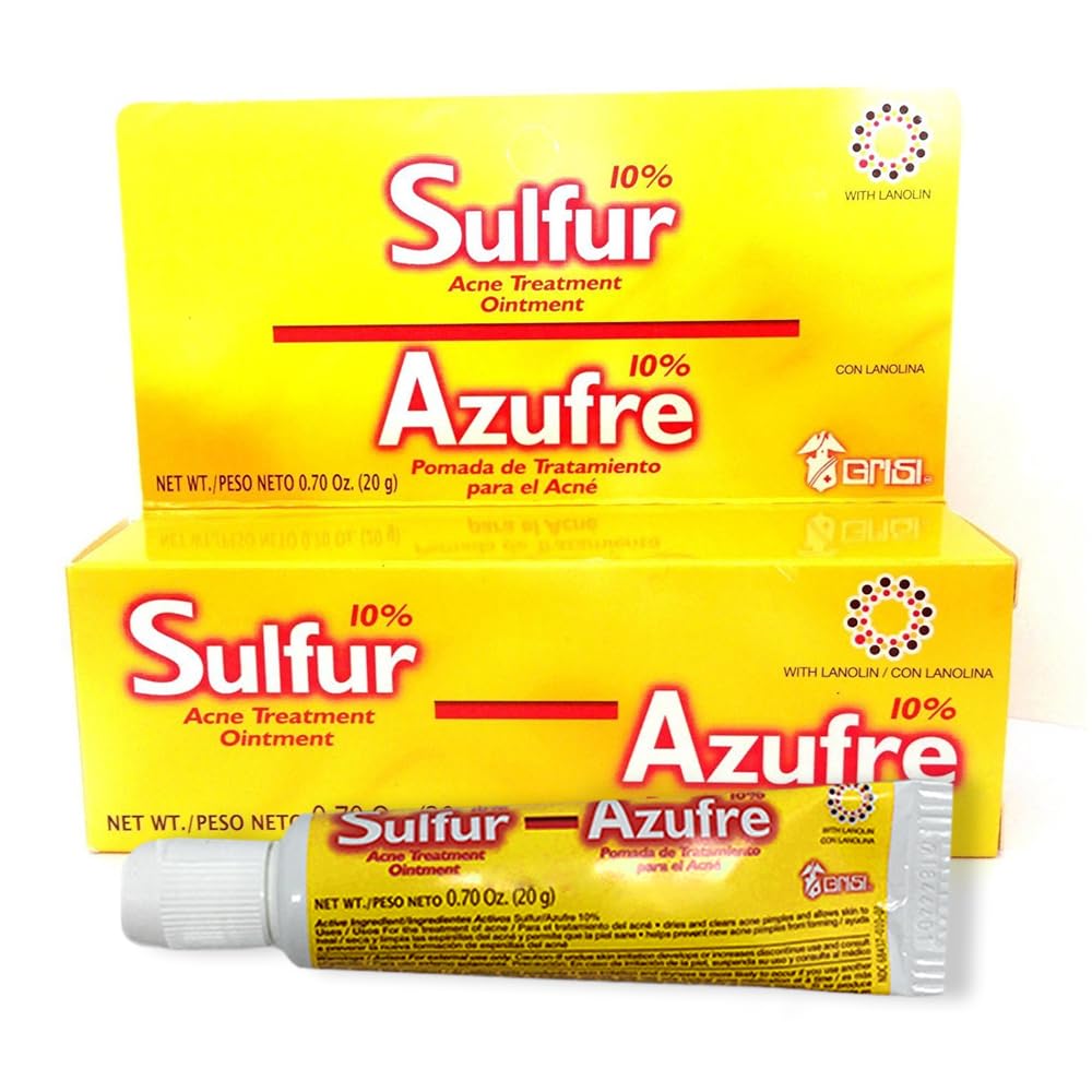 Grisi Sulfur Acne Treatment Ointment . 7 oz - Thumbnail 3