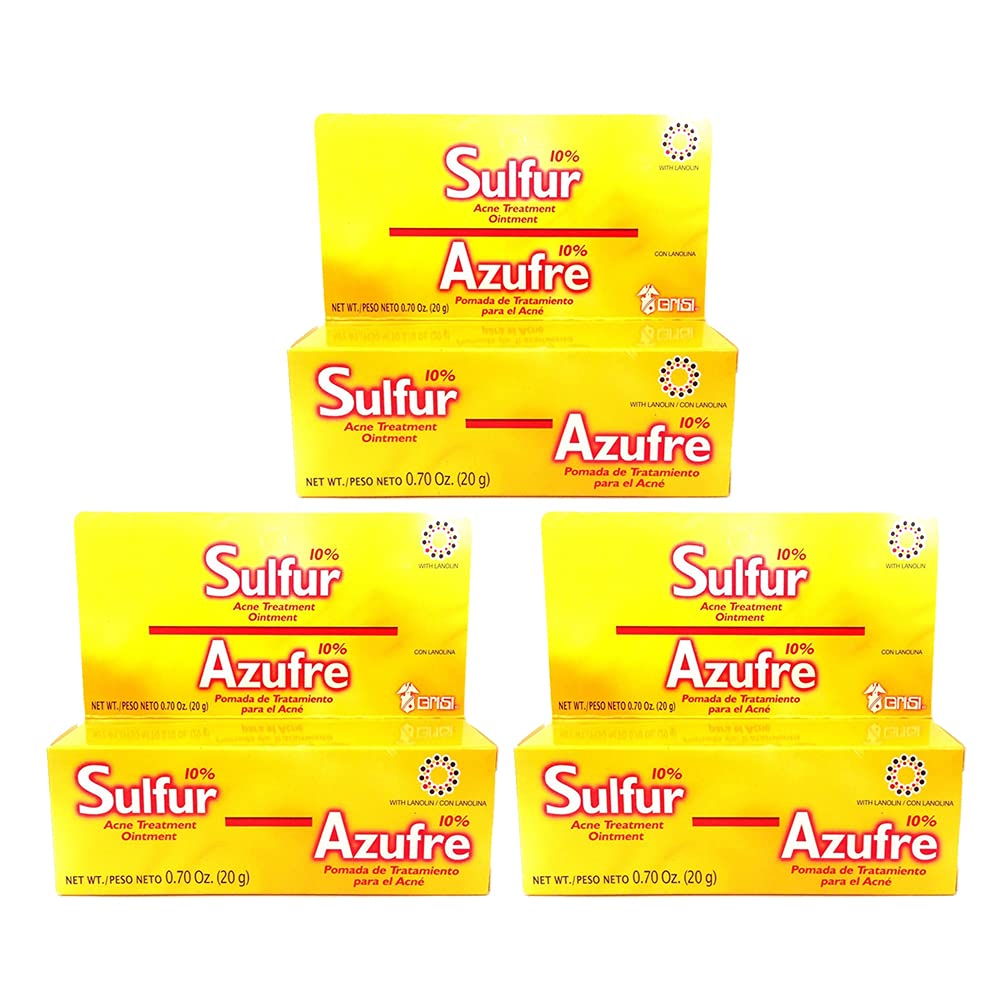 Grisi Sulfur Acne Treatment Ointment . 7 oz