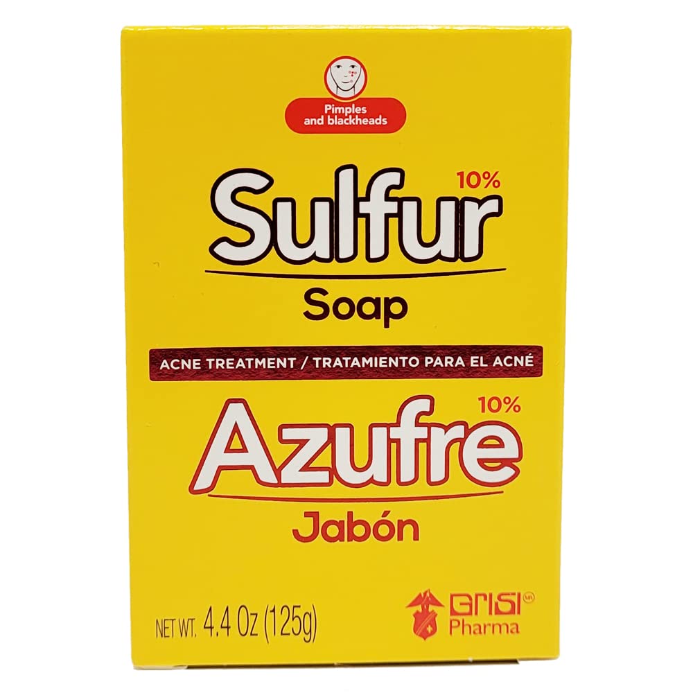 Grisi Bio Sulfur Soap With Lanolin 4.4 oz - Thumbnail 2