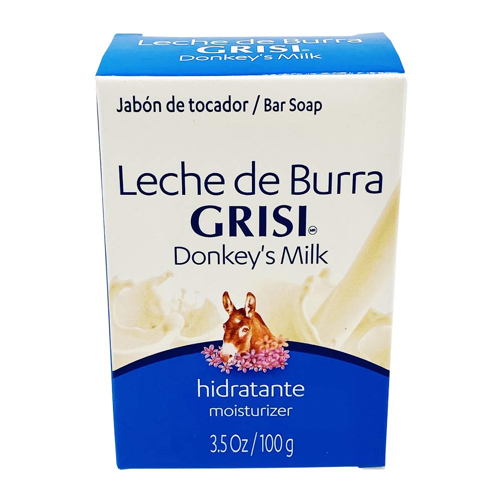 12pk Donkey's Milk Soap Jabon Leche de Burra Grisi By Grisi 3.5 oz - Thumbnail 2