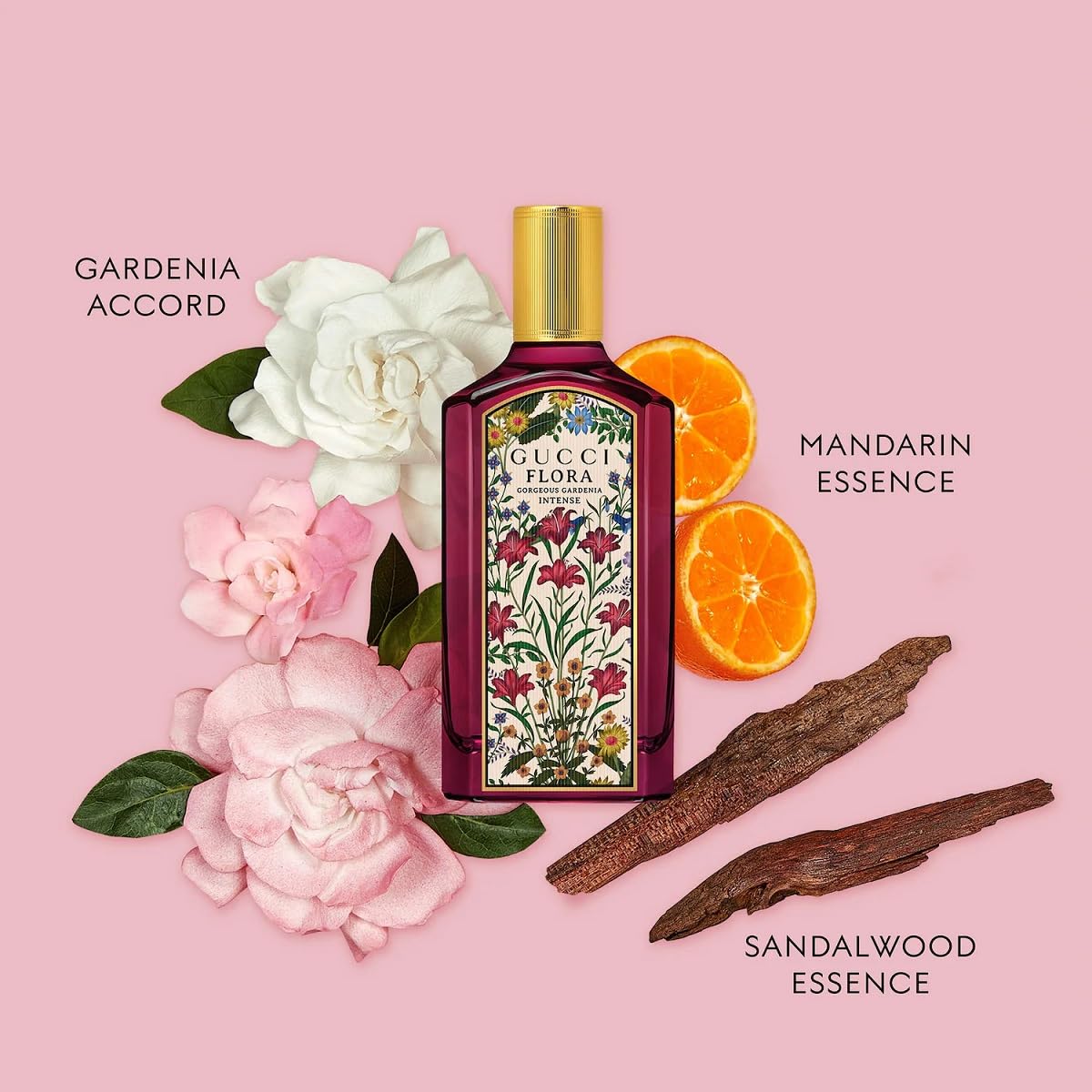 [Set] Gucci Flora Gorgeous Gardenia Intense 1.0 L Spain 20pcs Bybox EDP - Thumbnail 3