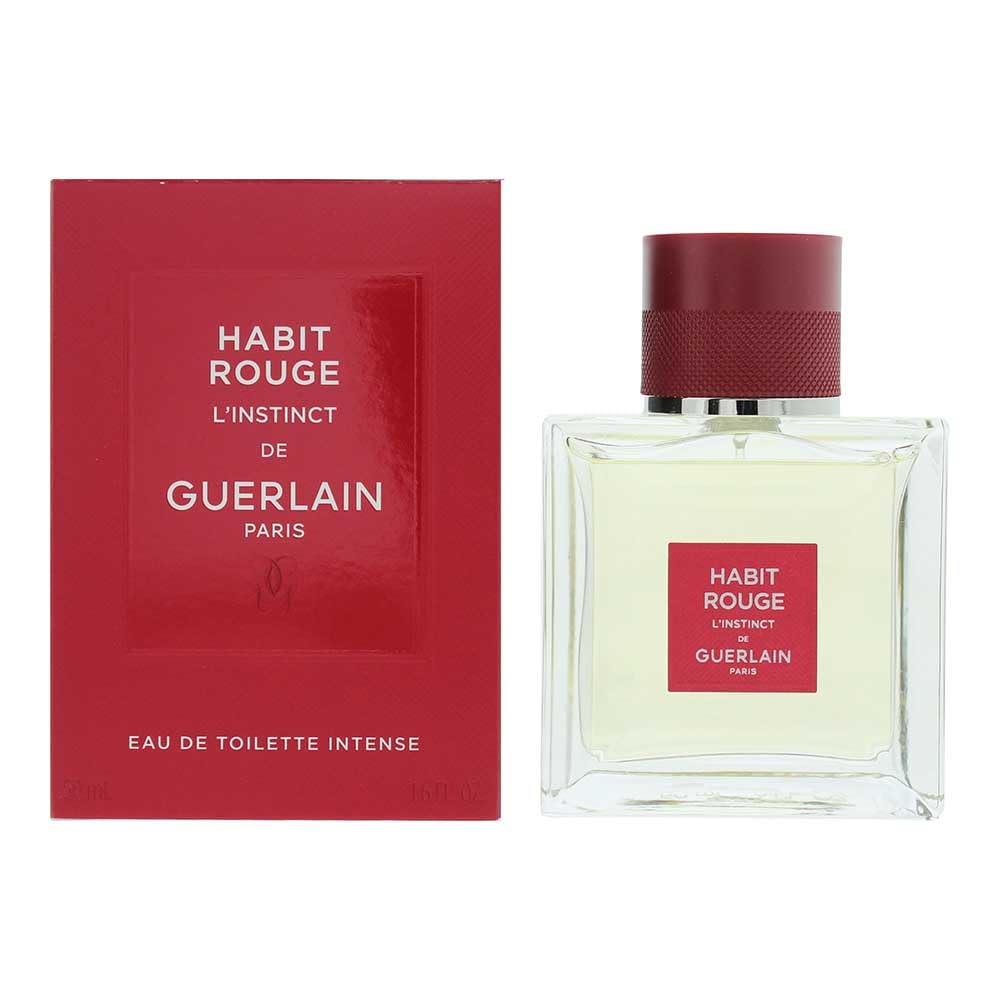 Habit Rouge L'instinct By Guerlain Intense EDT 1.7 oz