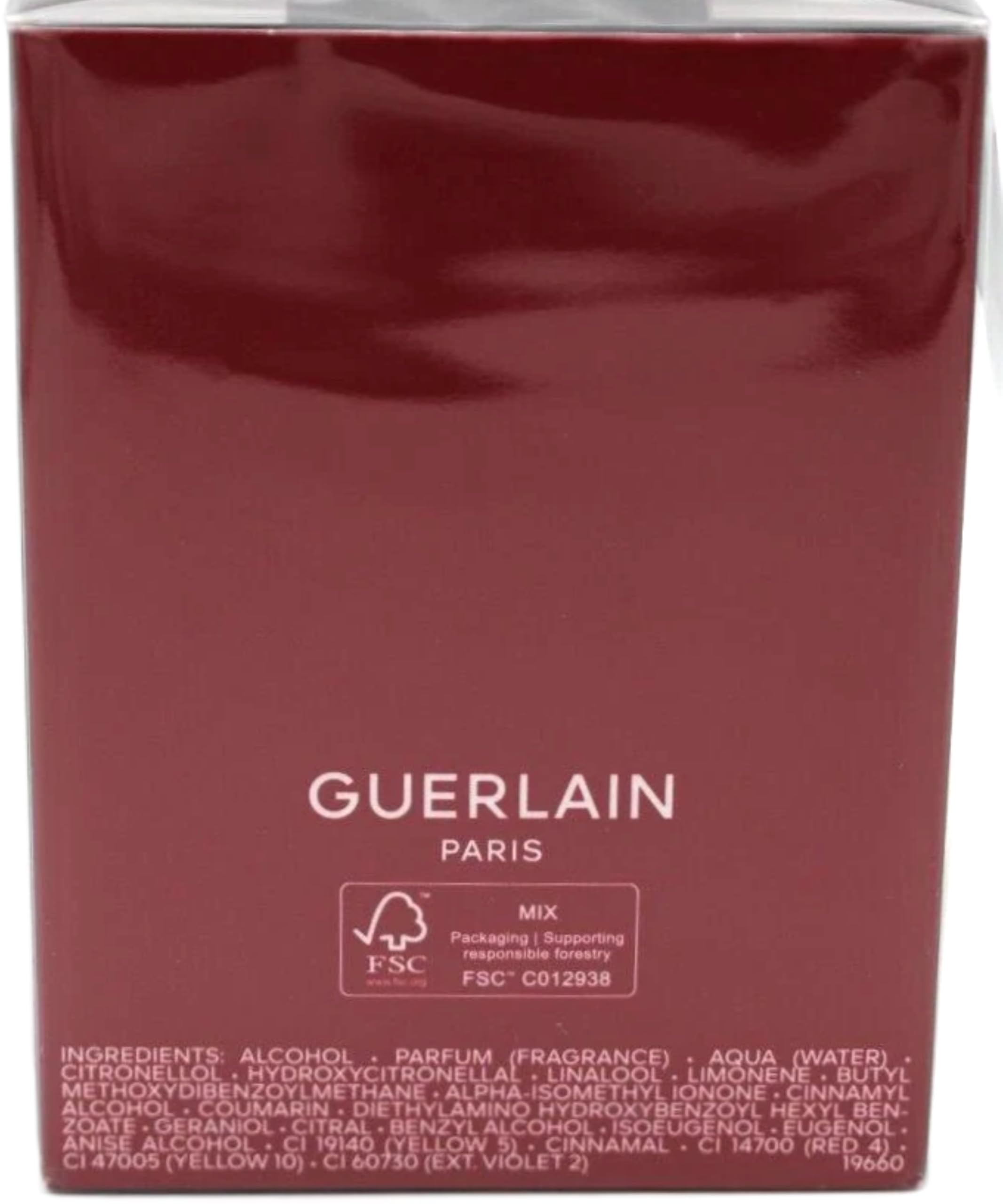 Guerlain Habit Rouge Parfum For Men 3.4 oz