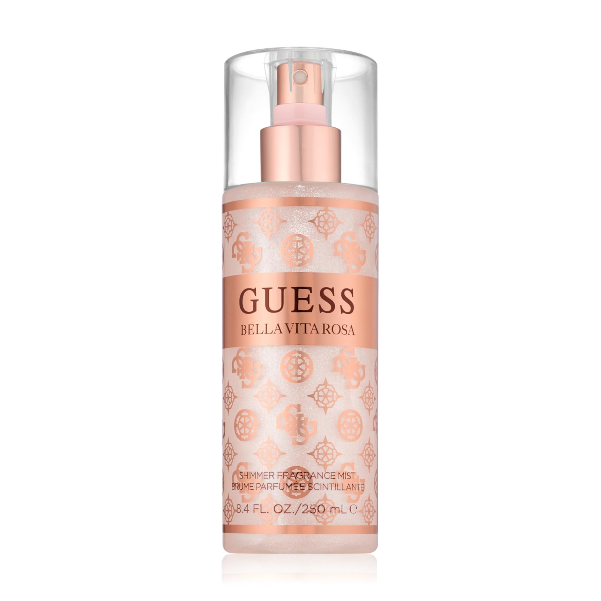 GUESS BELLA VITA ROSA(W)8.4oz SHIMMER FRAGRANCE MIST(LI FREE)