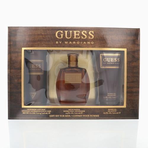 GUESS MARCIANO(M)(W/B)3PC SET(3.4oz edt sp,6.7oz Shower Gel,6.0oz Body Spray)