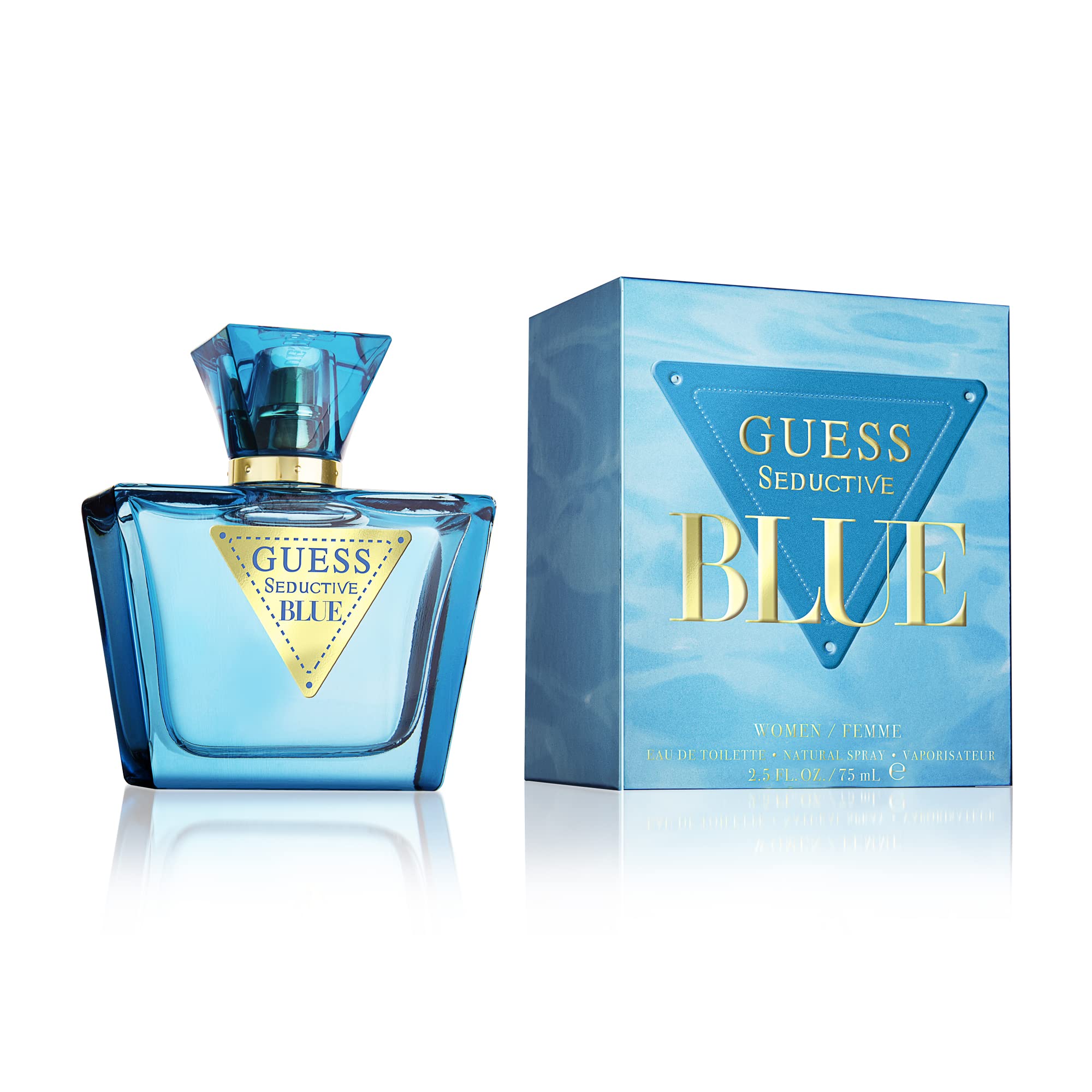 GUESS SEDUCTIVE BLUE(W)EDT SP 2.5oz(LI FREE)(NEW)
